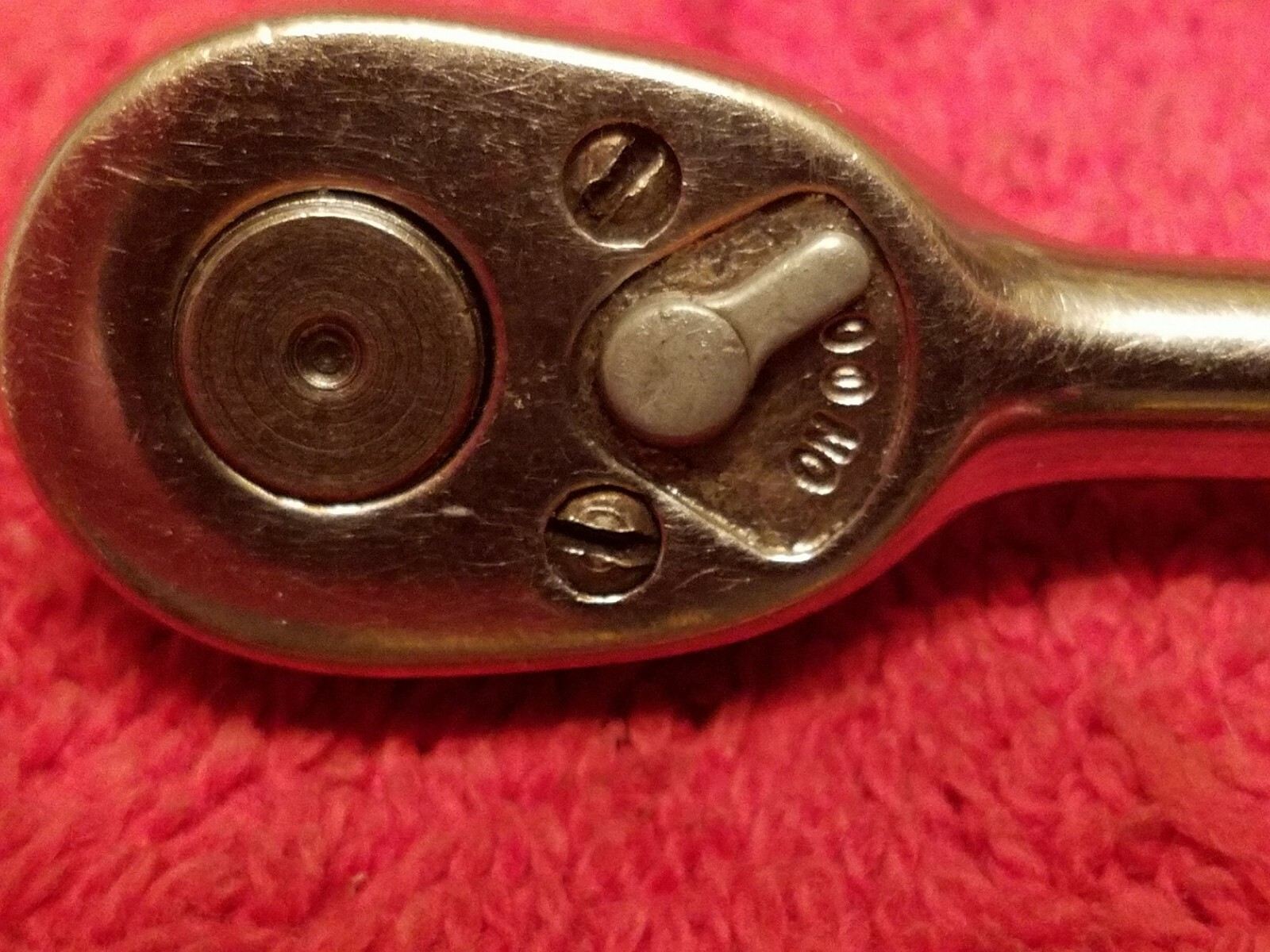 Snap On Tools 1/4″ Drive TM70B Ratchet Vtg USA
