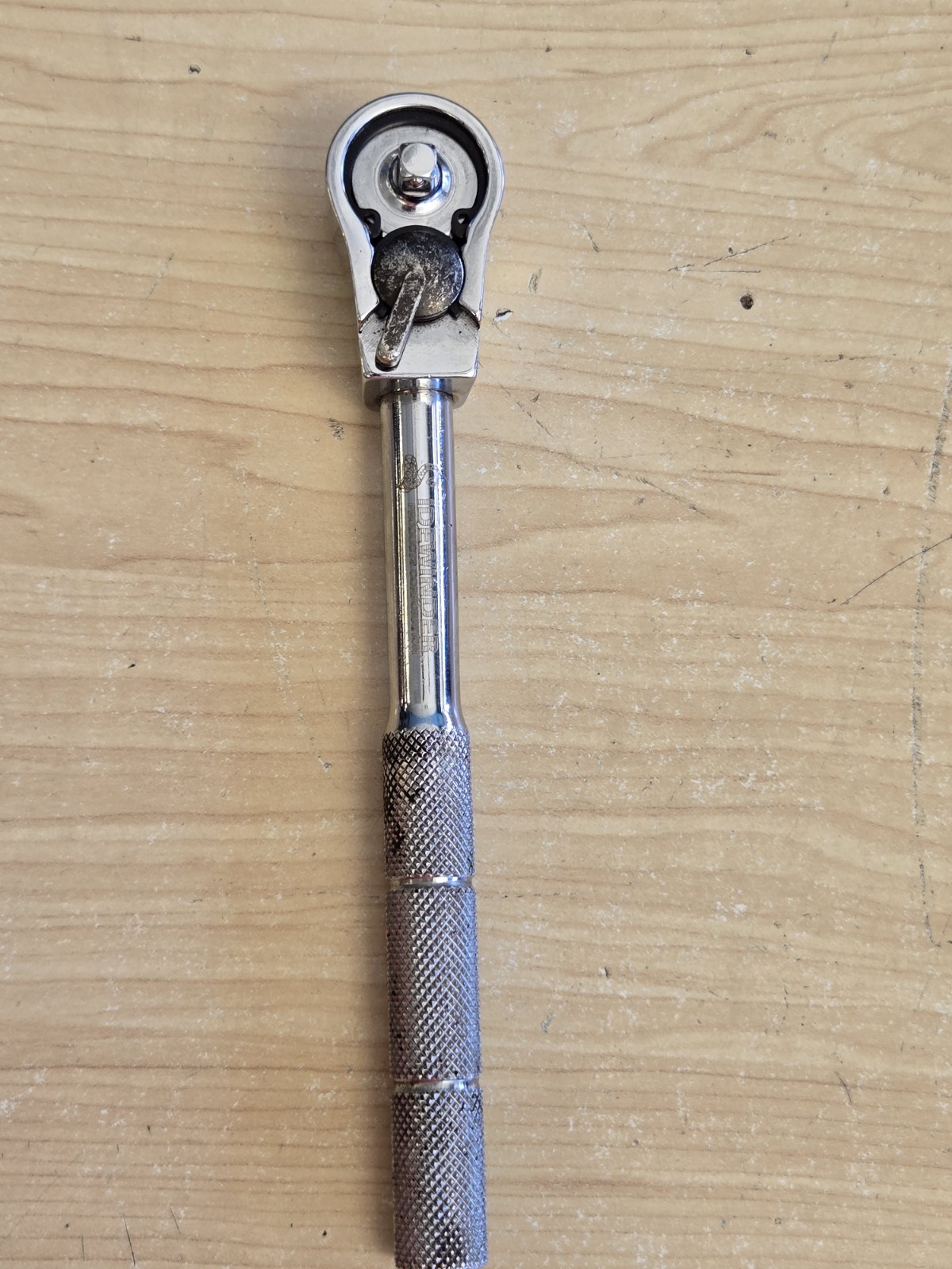Sidewinder 1/4″ Ratchet. GC, Operates In Both Directions No Drive Handle