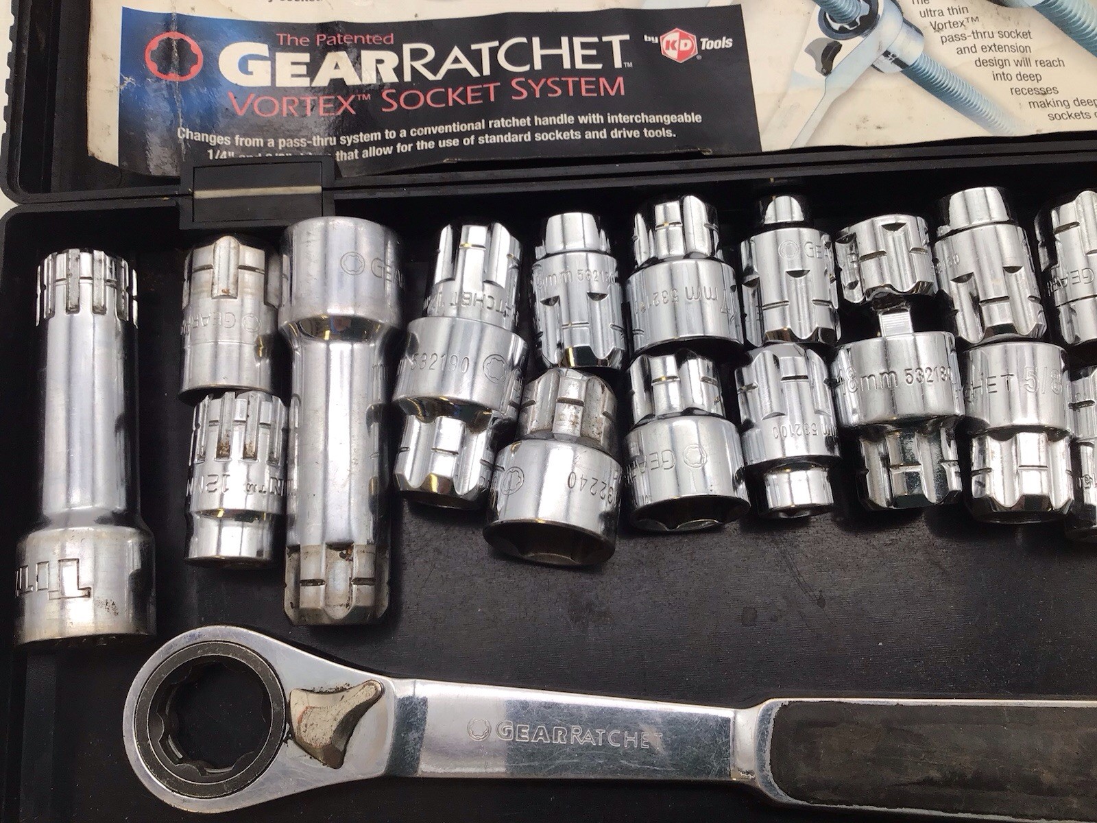 GearRatchet 235080 Pass Through Vortex Socket System