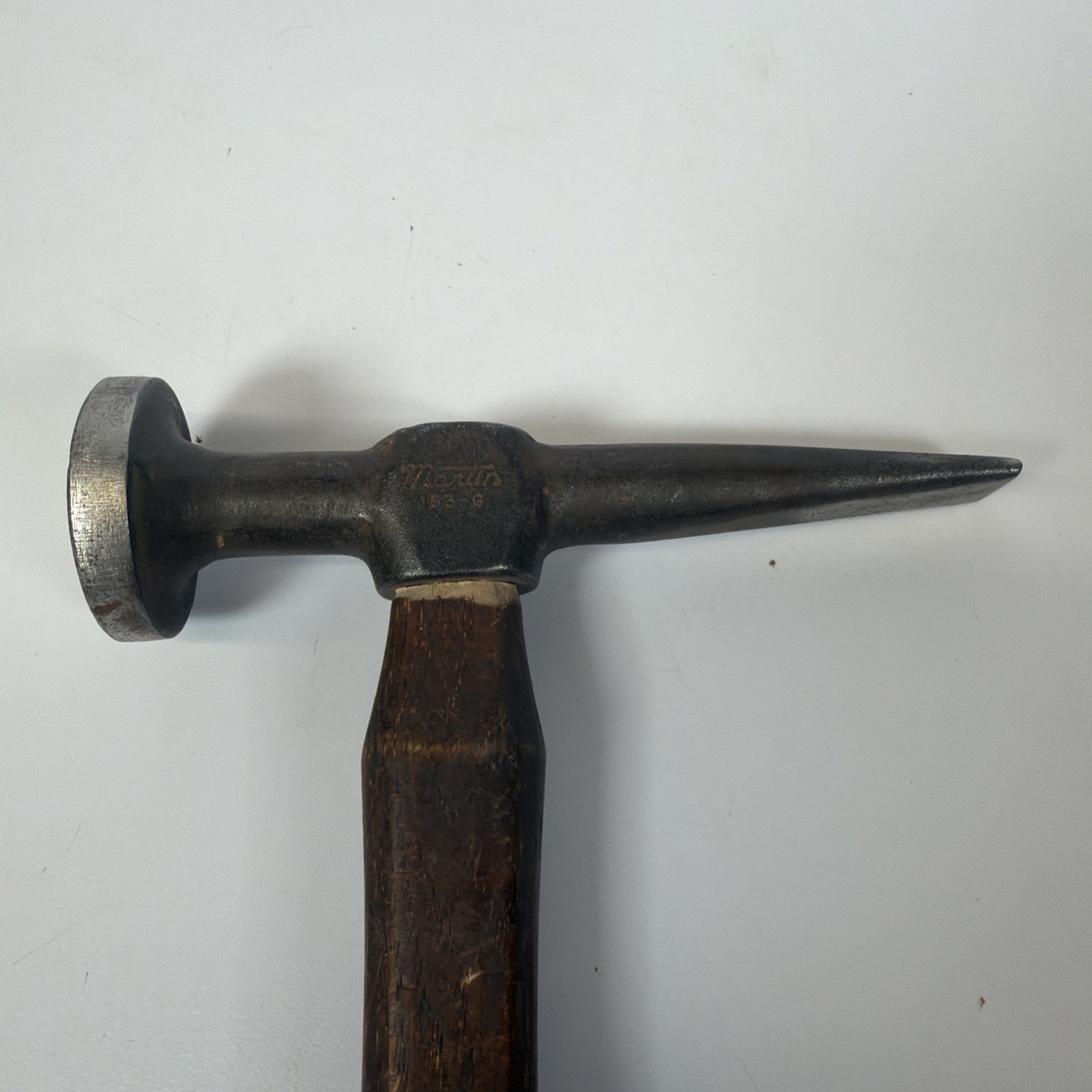 Martin 153-G Auto Body Pick Hammer Snap-on Wood Handle Vintage USA Tool