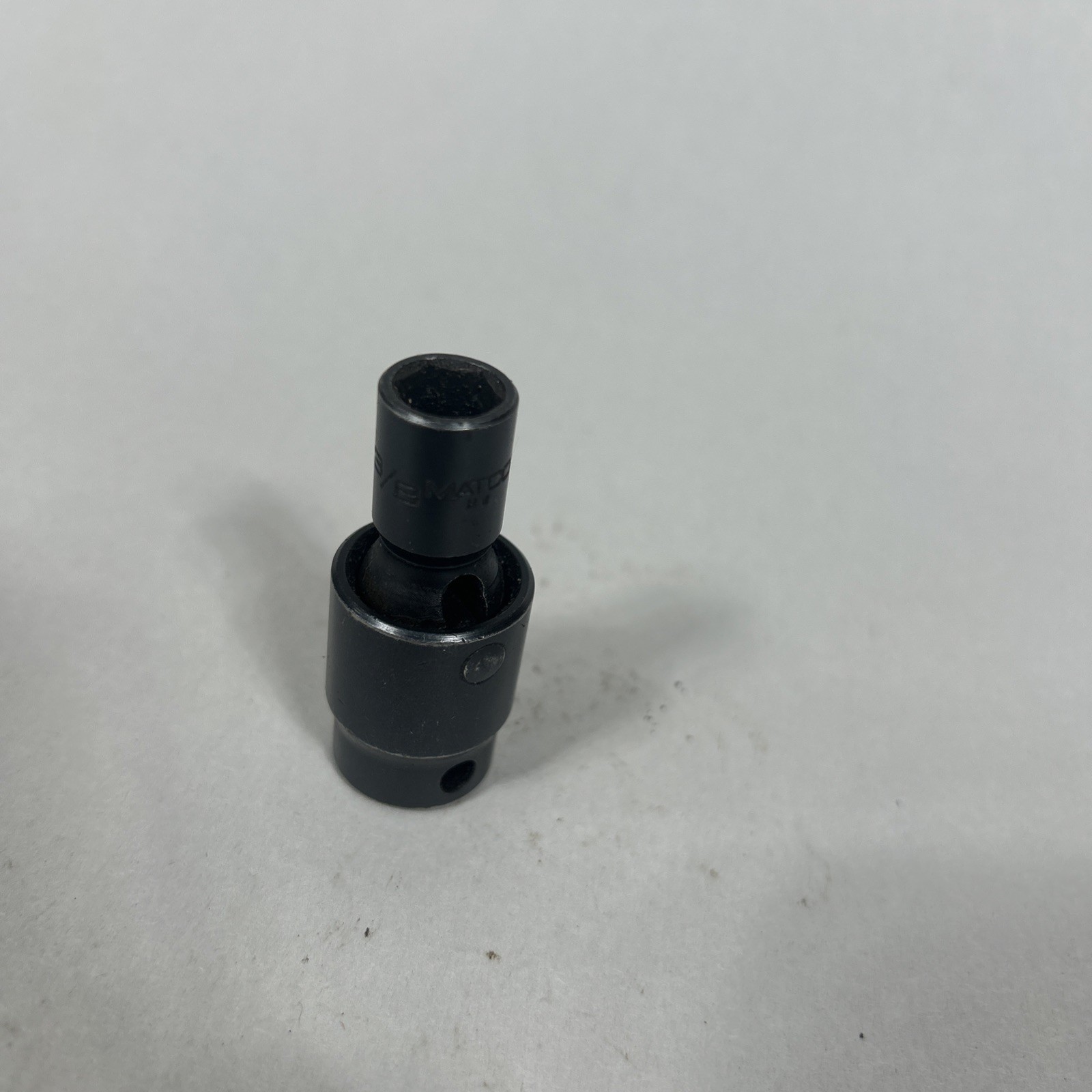 Matco Tools 3/8” 6 Point 3/8” Drive Universal Socket BUP126. Used Black