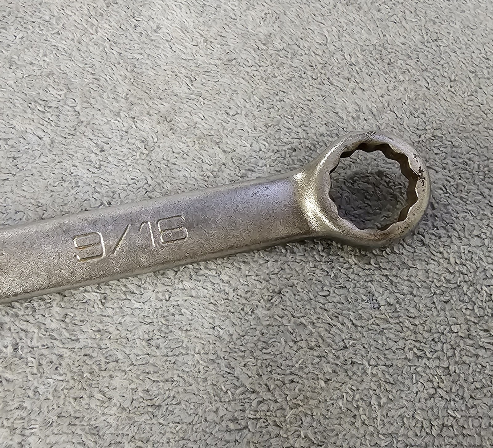 🇺🇸Wright 1116 9/16″ Combination Wrench 12 Point Satin Finish 8″ Long