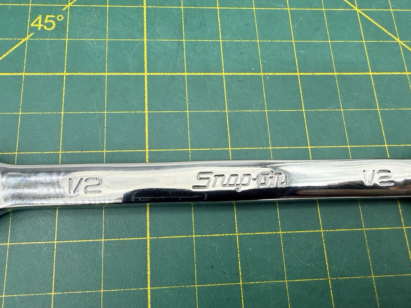 Snap-On Tools RXS16B 1/2″ 6 Point SAE Open-End/Flare Nut Wrench USA – NEW!