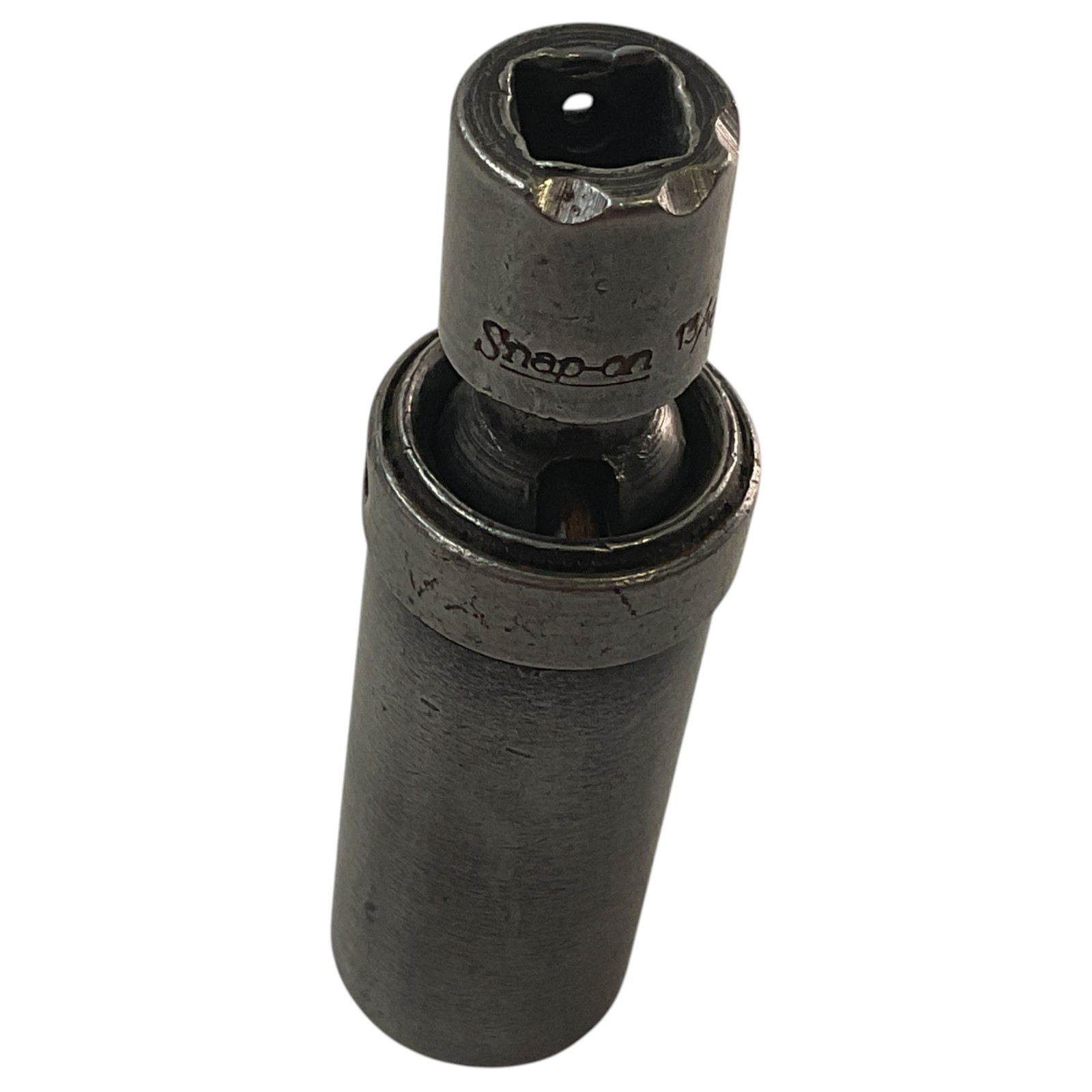 Snap-on Spark Plug Swivel Socket 13/16″ 3/8″ Drive 6 Pt S9709A Sold As Picture
