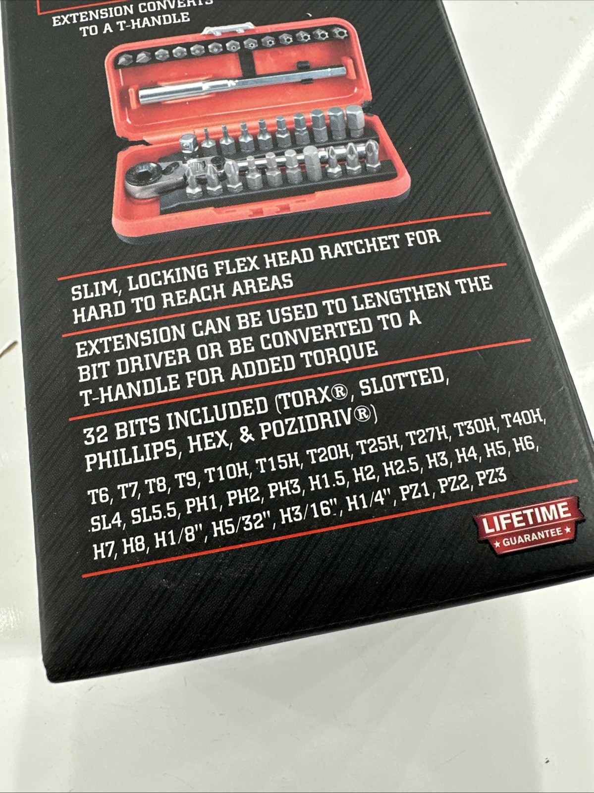 ICON Locking Flex Head Ratchet and Bit Set 35 Piece – Rare Item To Keep In Stock