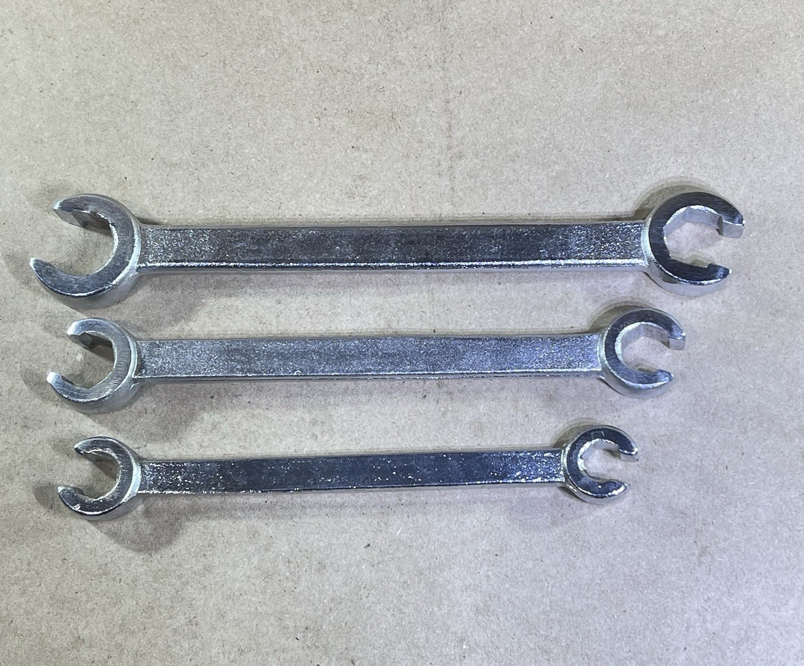 Cal-Van Flare Nut/Line Wrench Set USA 3/8×7/16, 1/2×9/16, 5/8×11/16 #681 682 683