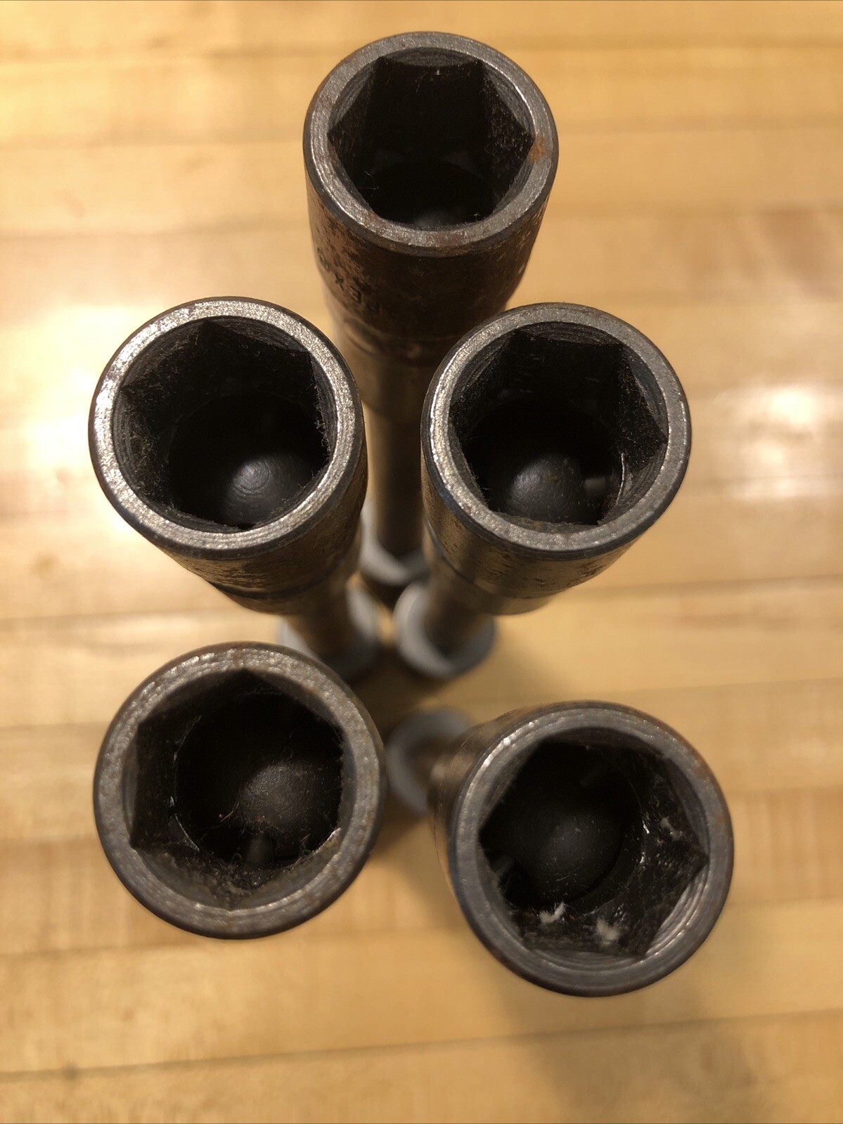 1 USED Dayton Apex 9/16″ Extension Swivel Short Socket 1/2″ Drive 6 Pt (5 Avail)