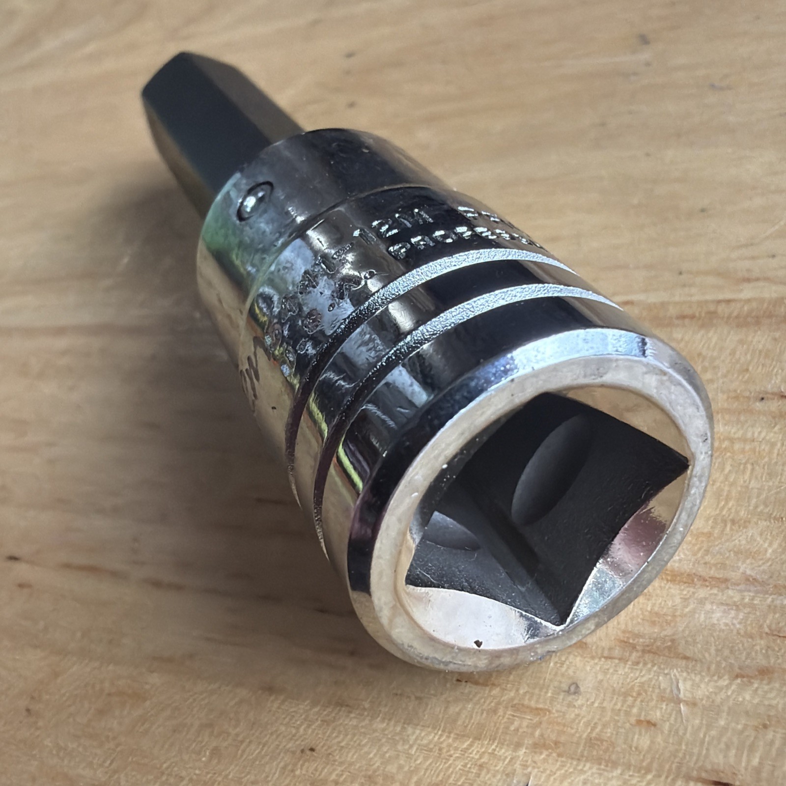 Proto Professional 12mm Hex Bit Driver Socket 1/2″ Drive 5441-12MM USA READ!