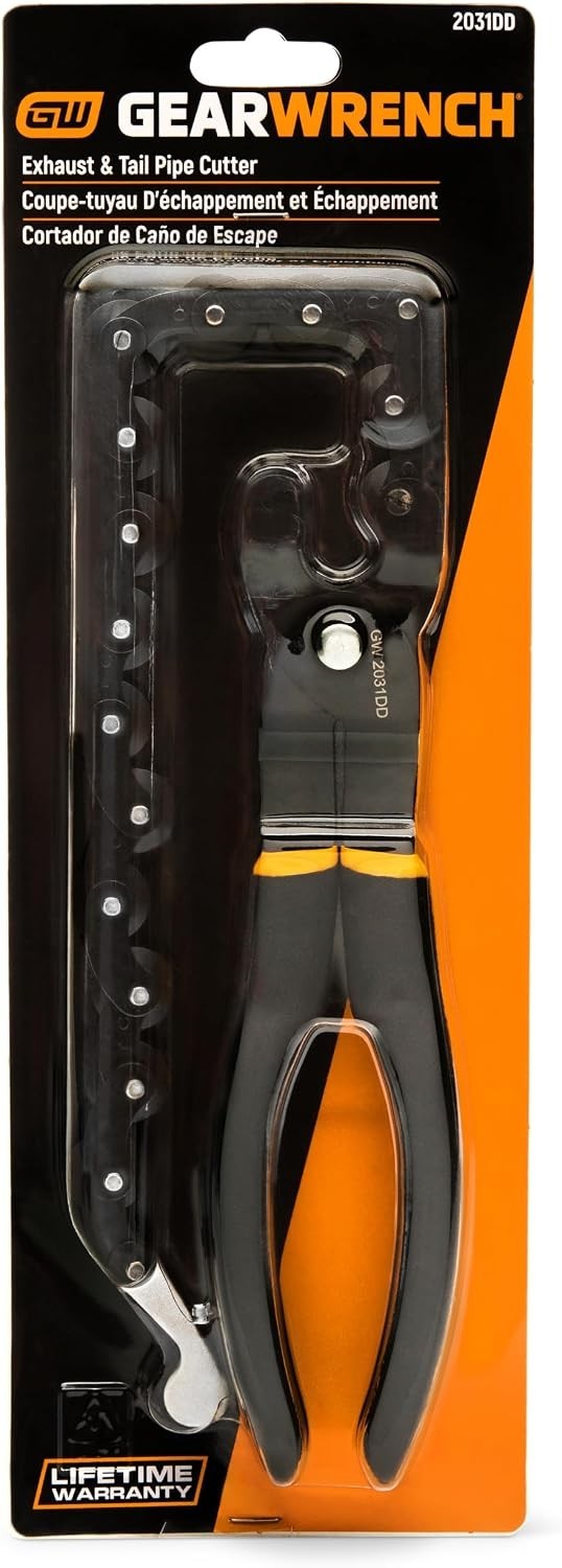 Durable 2031DD Exhaust Cutter – Lightweight, Serviceable, 3-Inch Pipe Capacity