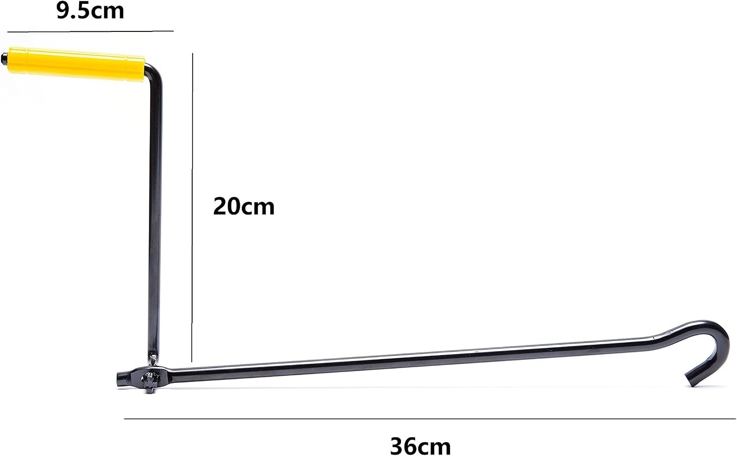 Steel Car Truck Jack Lug Wrench Handle for Scissor Jack Emergency Tire Change