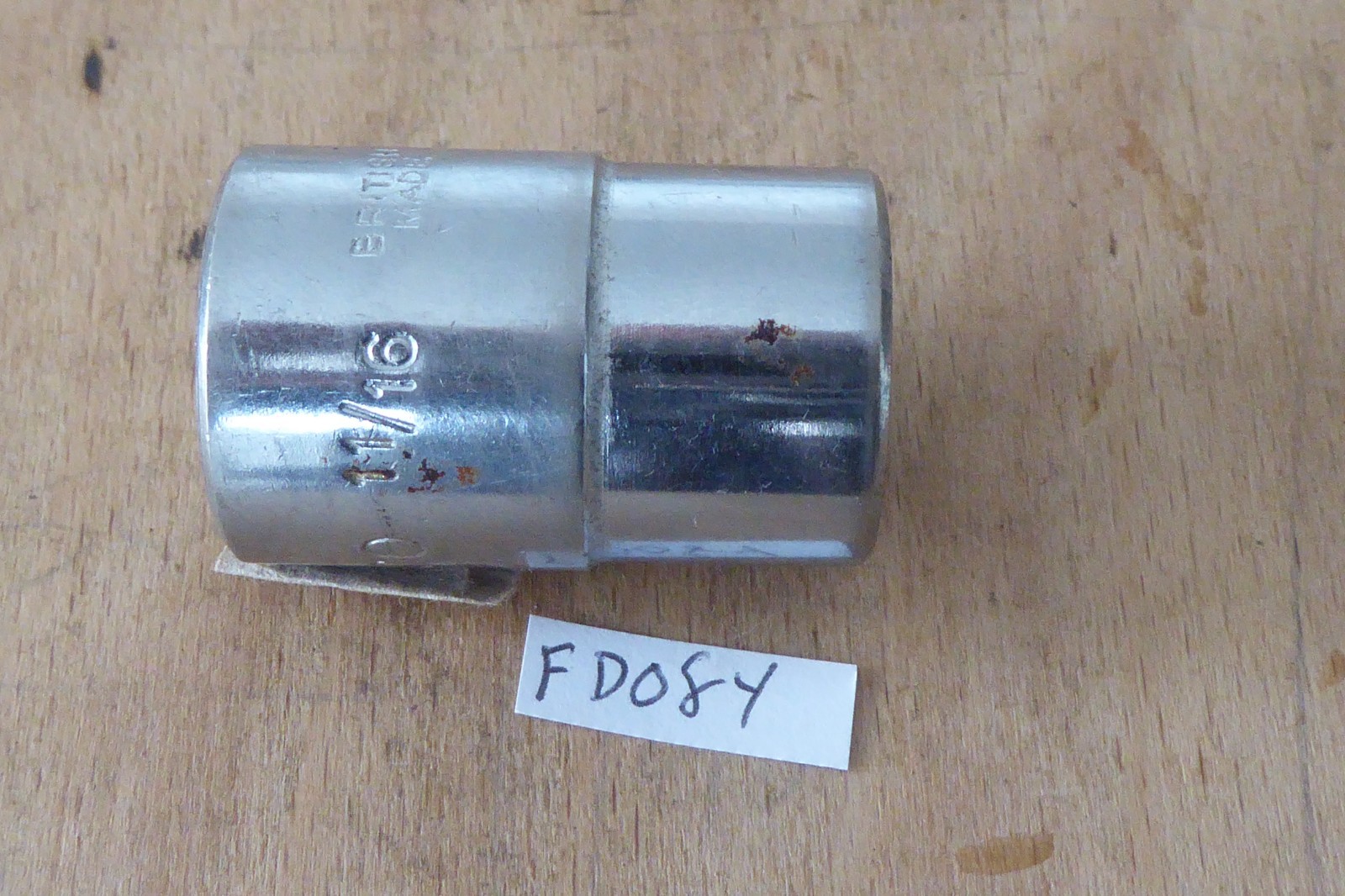TIPCO A22 11/16″ AF 1/2″ drive Bi-hex std socket British made