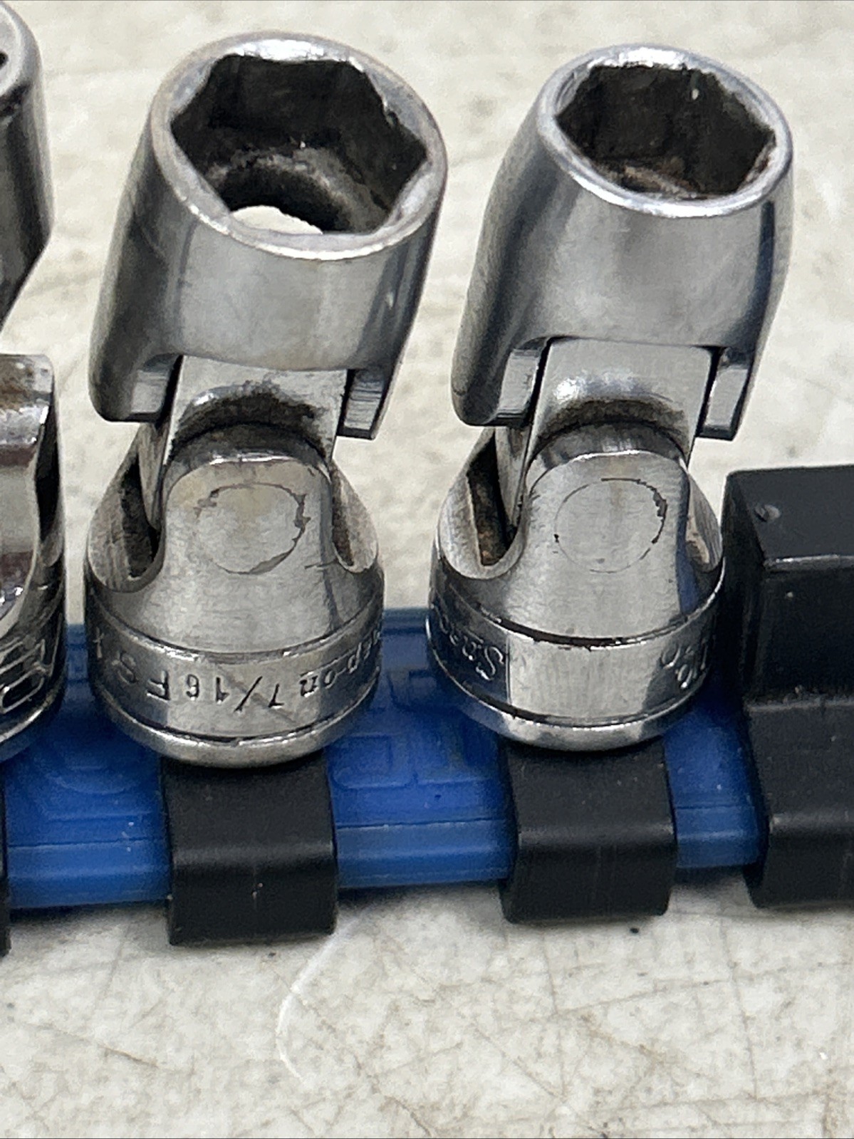 Snap-On Tools SAE Swivel Socket Set FS20A, FS18B, FS16B, FS14A, FS12A