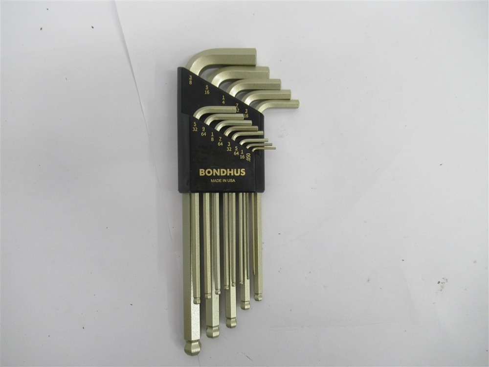 Bondhus , 13 Pc SAE Ball End Hex Wrench Set
