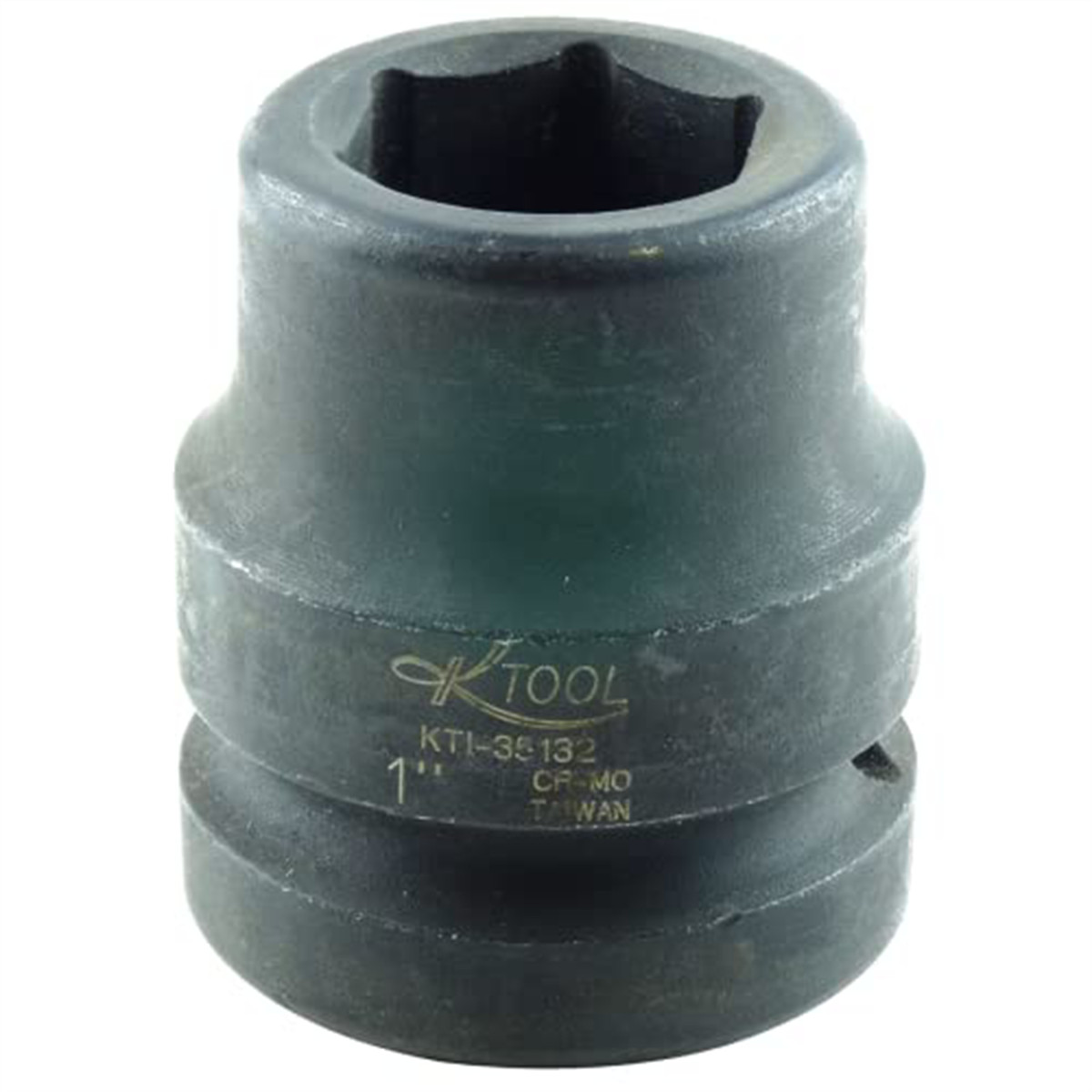 K-Tool 35132 1 x 1″ Drive 6-Point Fractional SAE Short Impact Socket (EA)