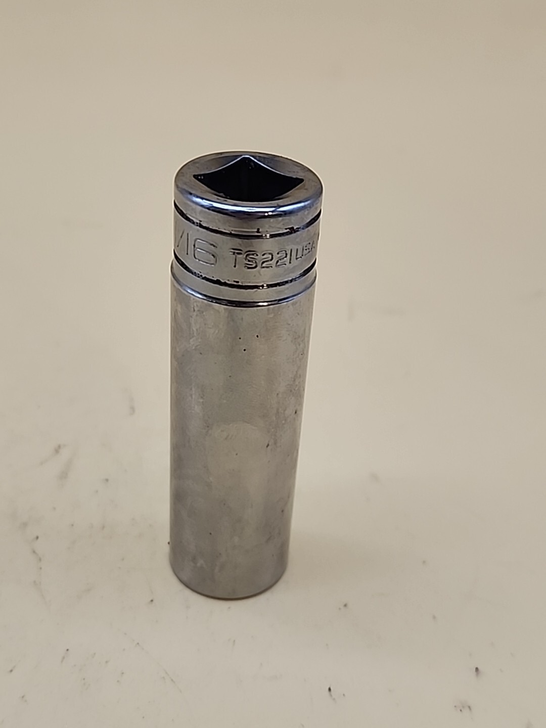 Snap-on Tools TS221 11/16″ SAE Flank Drive Deep Socket 1/2″ Drive 6 pt USA
