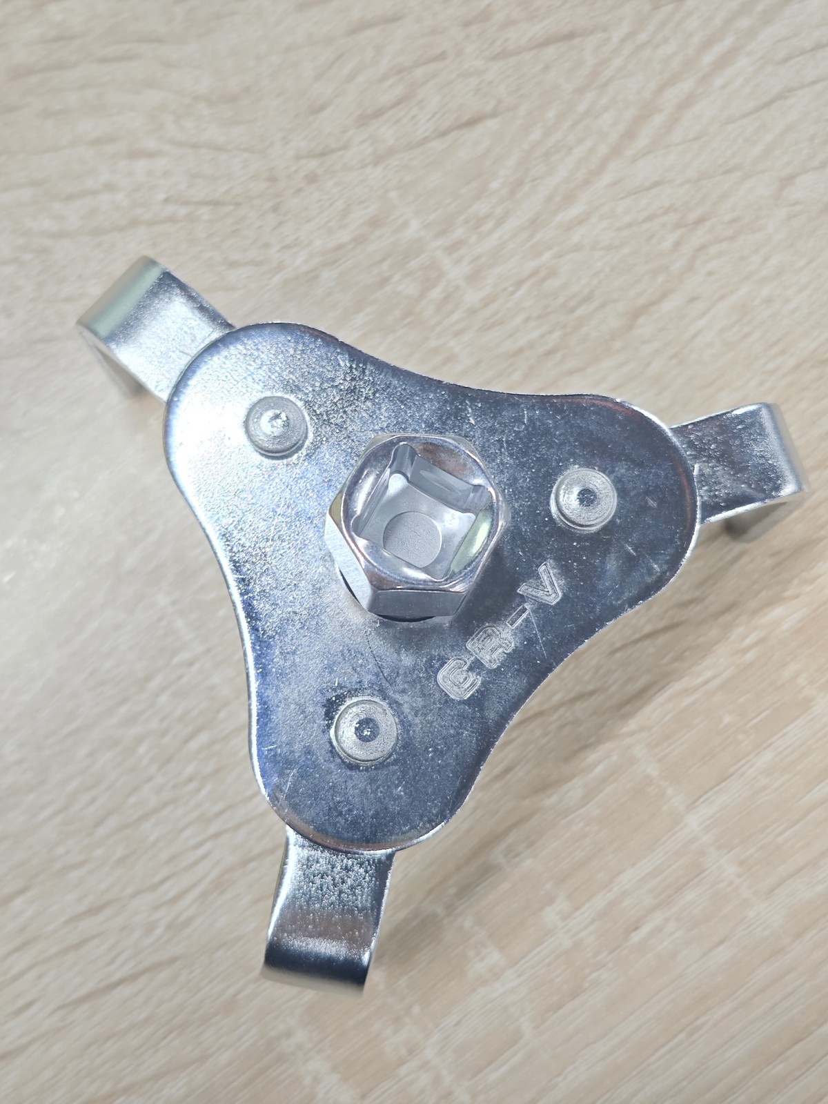 2-Way Oil Filter Wrench Auto Adjustable Universal 3-Jaw Remover Socket Car Truck
