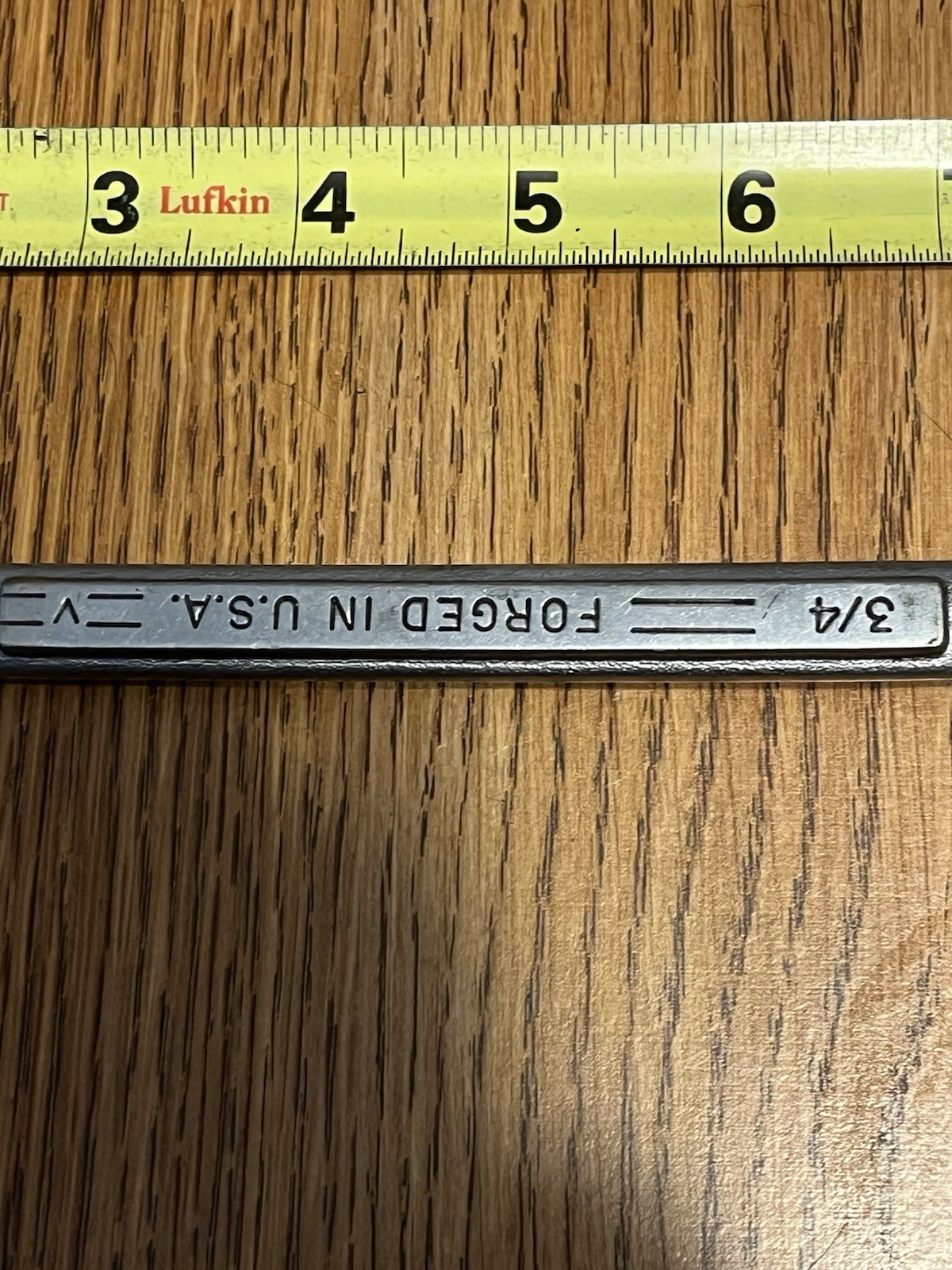 Open End Box Wrench 3/4 Angled Craftsman 9 inches long