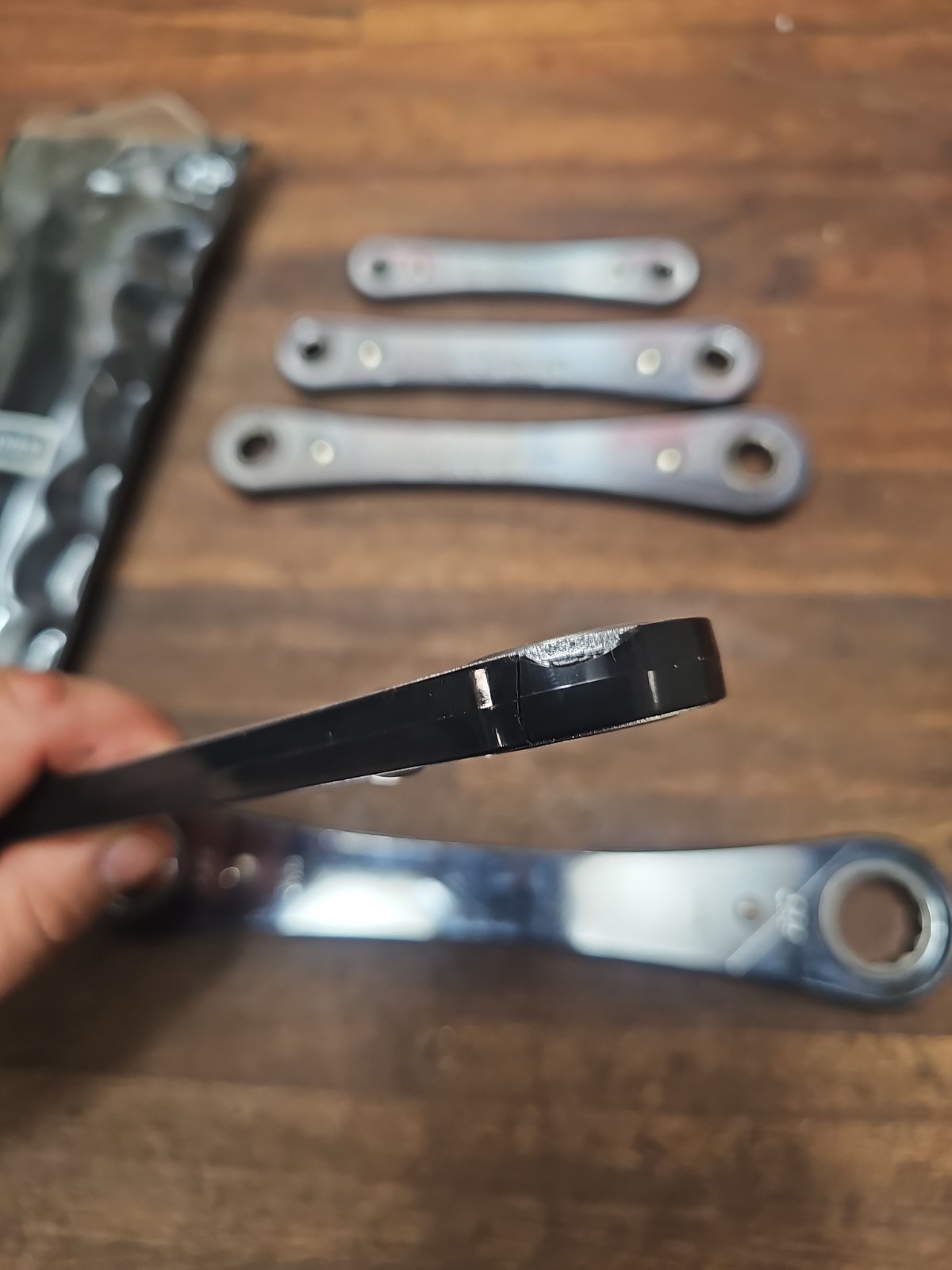 PP4- CRAFTSMAN 5Pc. BOX END RATCHETING WRENCH SET~ 9-4368 W/POUCH USA