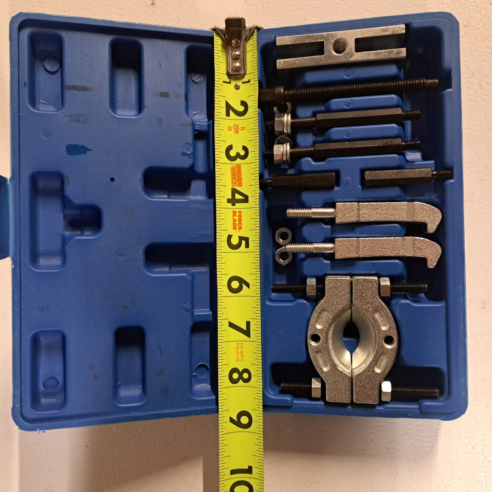 9pcs Bearing Puller Separator Set 15-58mm Pull Out Jaw Gear Pulley Removal