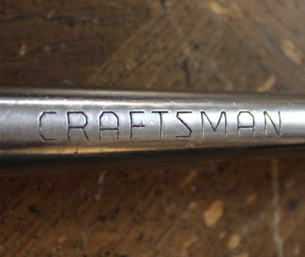 Vintage Craftsman 1/2″ Drive Quick Release Ratchet VN 44814 USA 10.2″ Long
