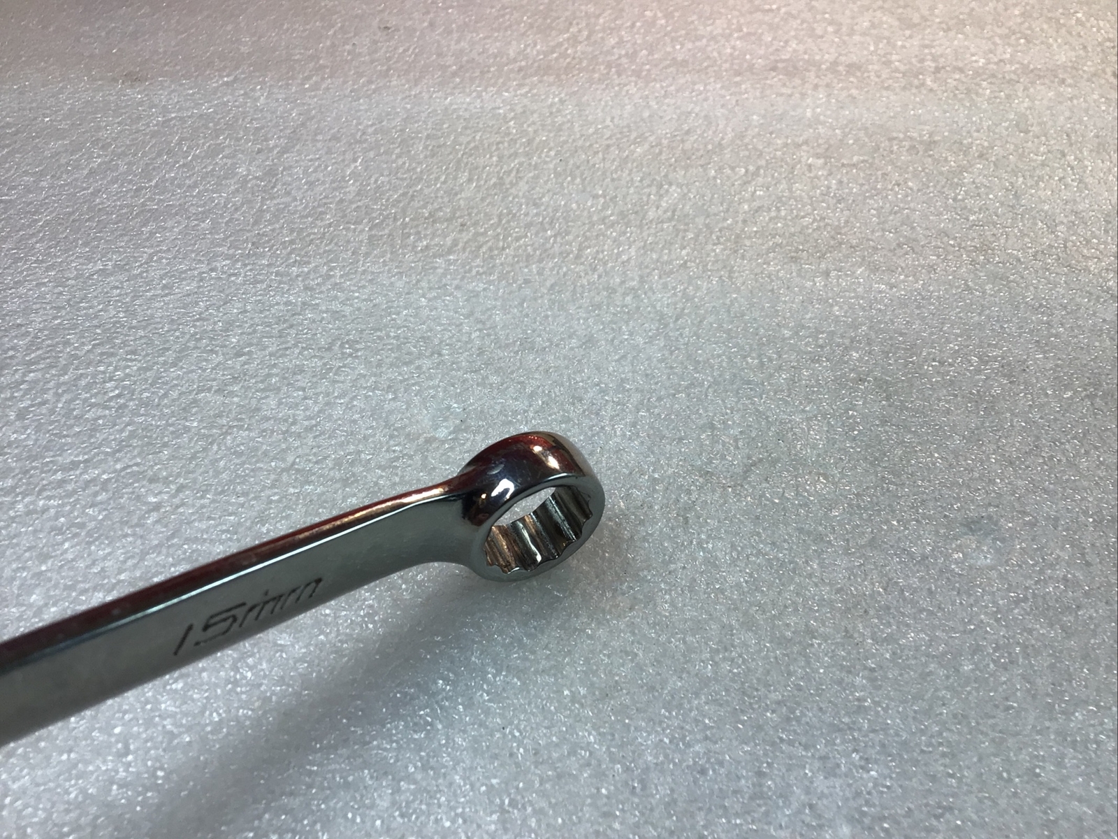 Snap On#SOEXM15 – 15mm, 12 Pt. Flank Dr. Plus Standard Combo Wrench-USA-NICE-