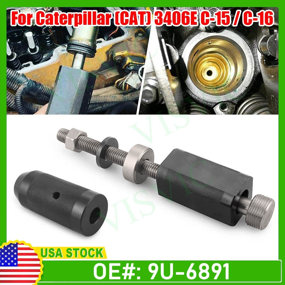 9U-6891 For CAT 3406E C10 C12 C15 C16 C-18 Injector Sleeve Remover Installer Set