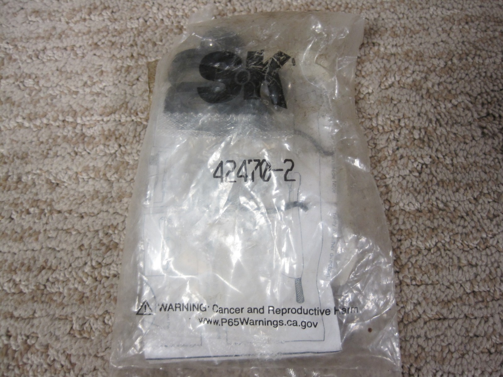 SK TOOLS 42470-2 Ratchet Repair Kit 1/2 in Drive for 40170 42477 4 Pieces New