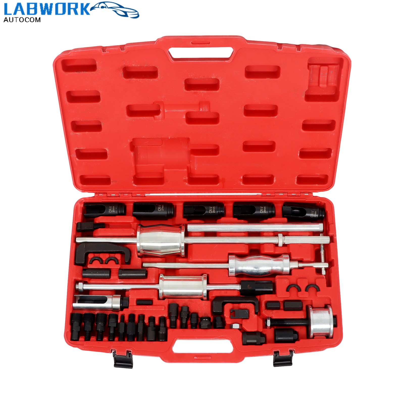 40pc Diesel Injector Puller Remover MASTER Tool Kit Extractor for Mercedes Audi