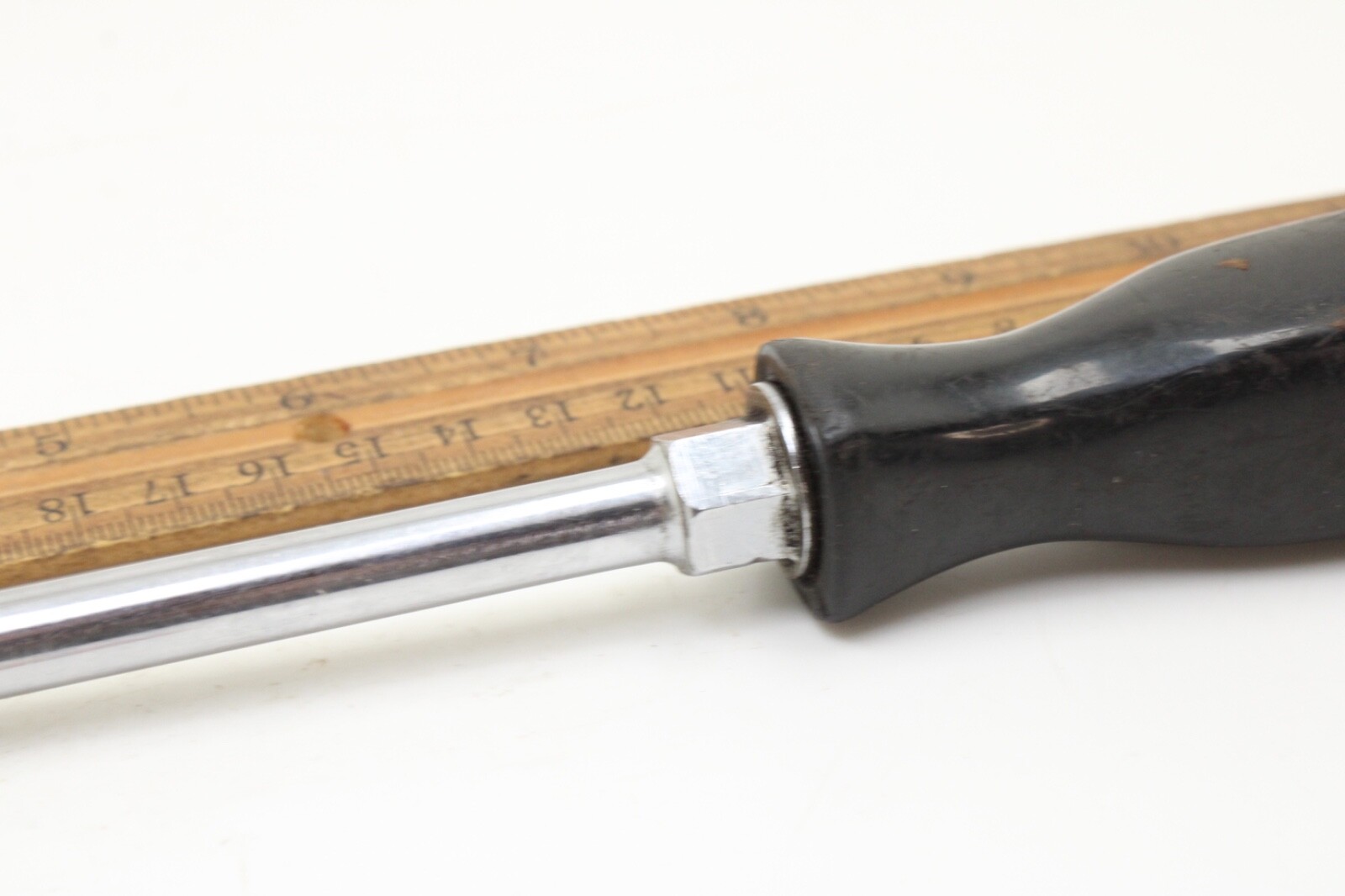Unbranded 3/8″ x 8″ Slotted Black Hard Handle Screwdriver USA