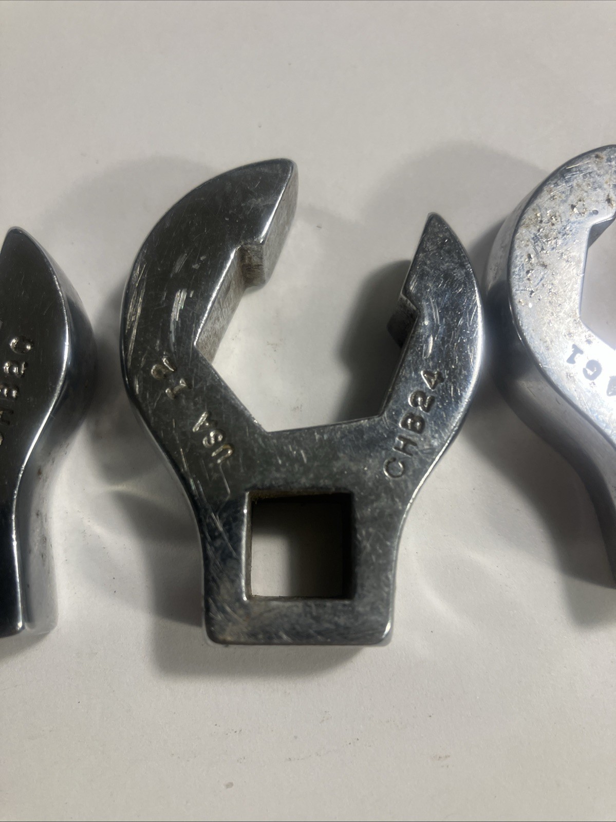 MAC Tools SAE 3/8″ Drive 18mm,3/4,5/8,9/16,1/2,Wrench Open Crowfoot Socket Lot