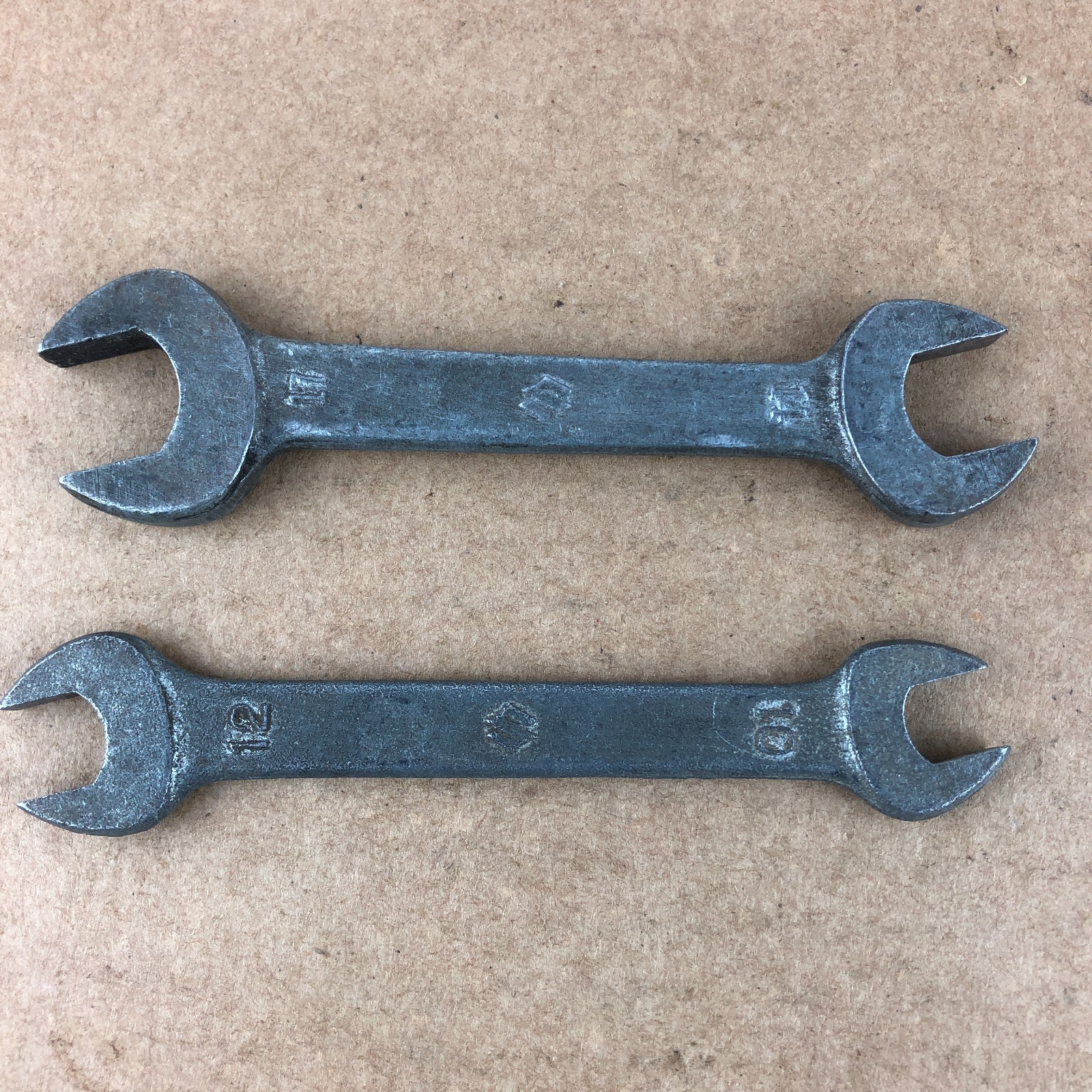 Vintage Suzuki Double Open Box End Wrench LOT 10mm 12mm 14mm 17mm 32mm Japan