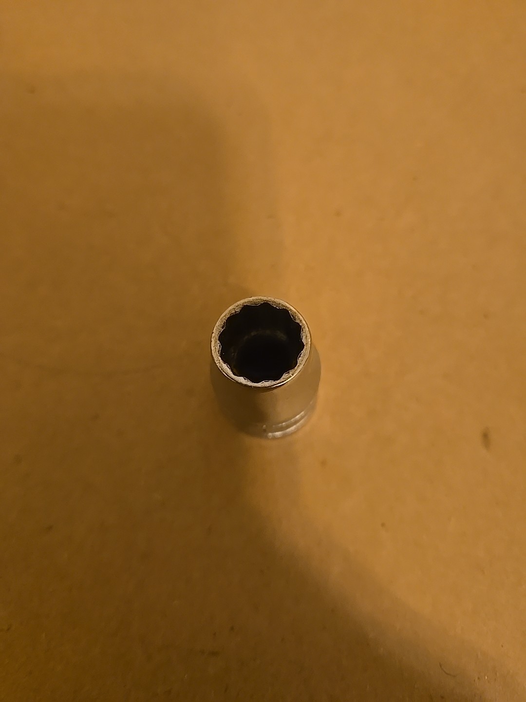 Snap On 3/8″ Drive 3/8″ 12PT SAE Shallow Chrome Socket USA F121