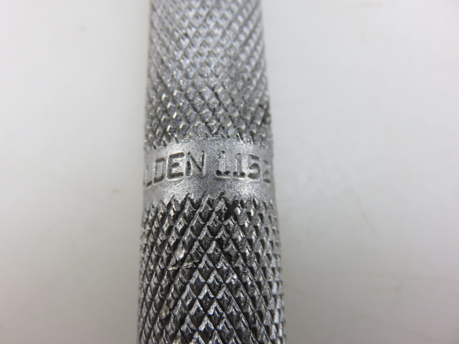 Walden 1152 1/2″ Dr. Breaker Bar 12.5″ Long Knurled Handle Vintage USA