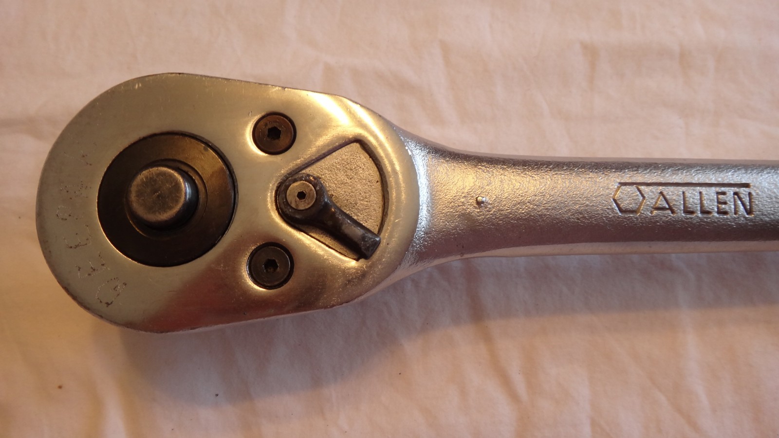 ALLEN 13900 3/4″ DRIVE CHROME PLATED HD QUICK RELEASE RATCHET 20″ LONG