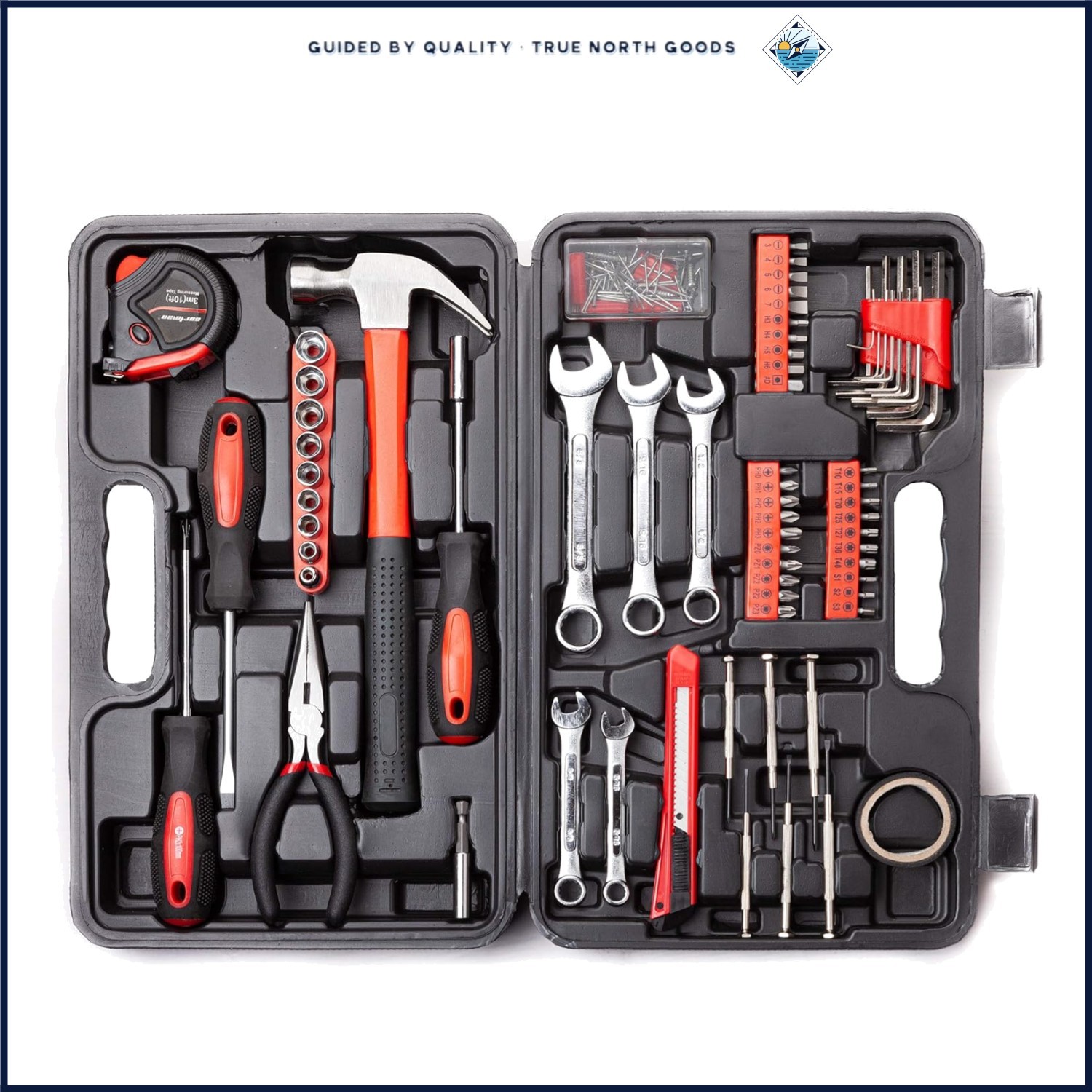 All-in-One 148 Piece Tool Kit for Car Enthusiasts and Home Improvement Projects
