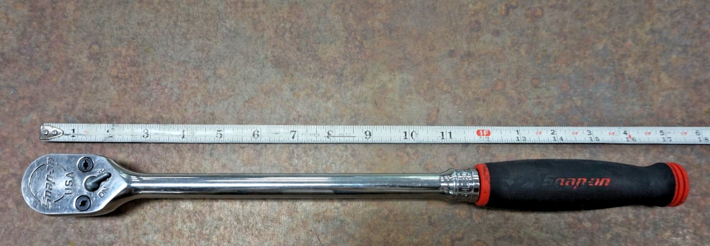 Snap-On 1/2″ Ratchet Wrench With Swivel Head SHL80A. 16.5″