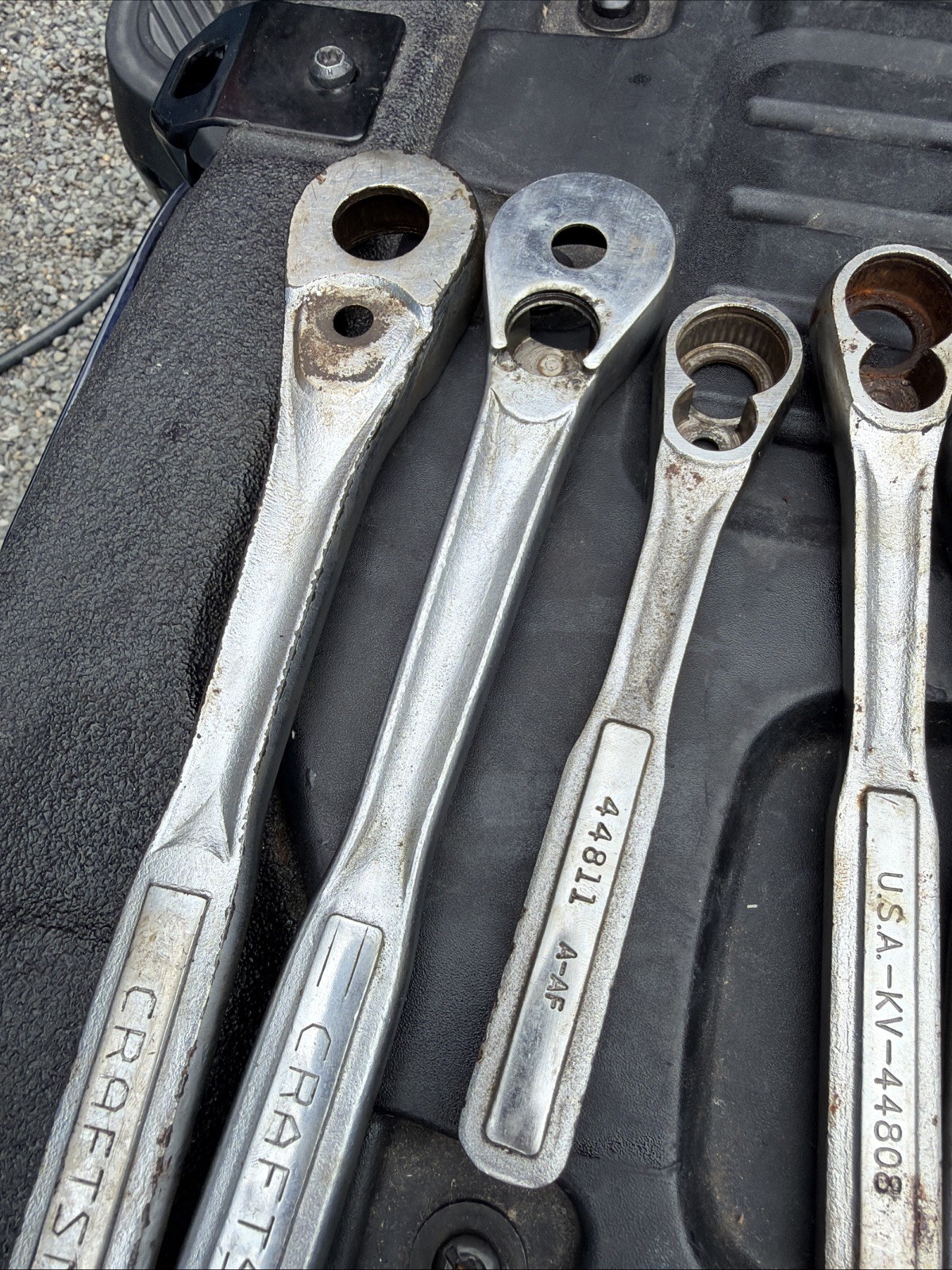 Sears Craftsman 10pcs Ratchet Bodies ONLY NO GUTS 1/2,3/8,1/4” Forgings Warranty