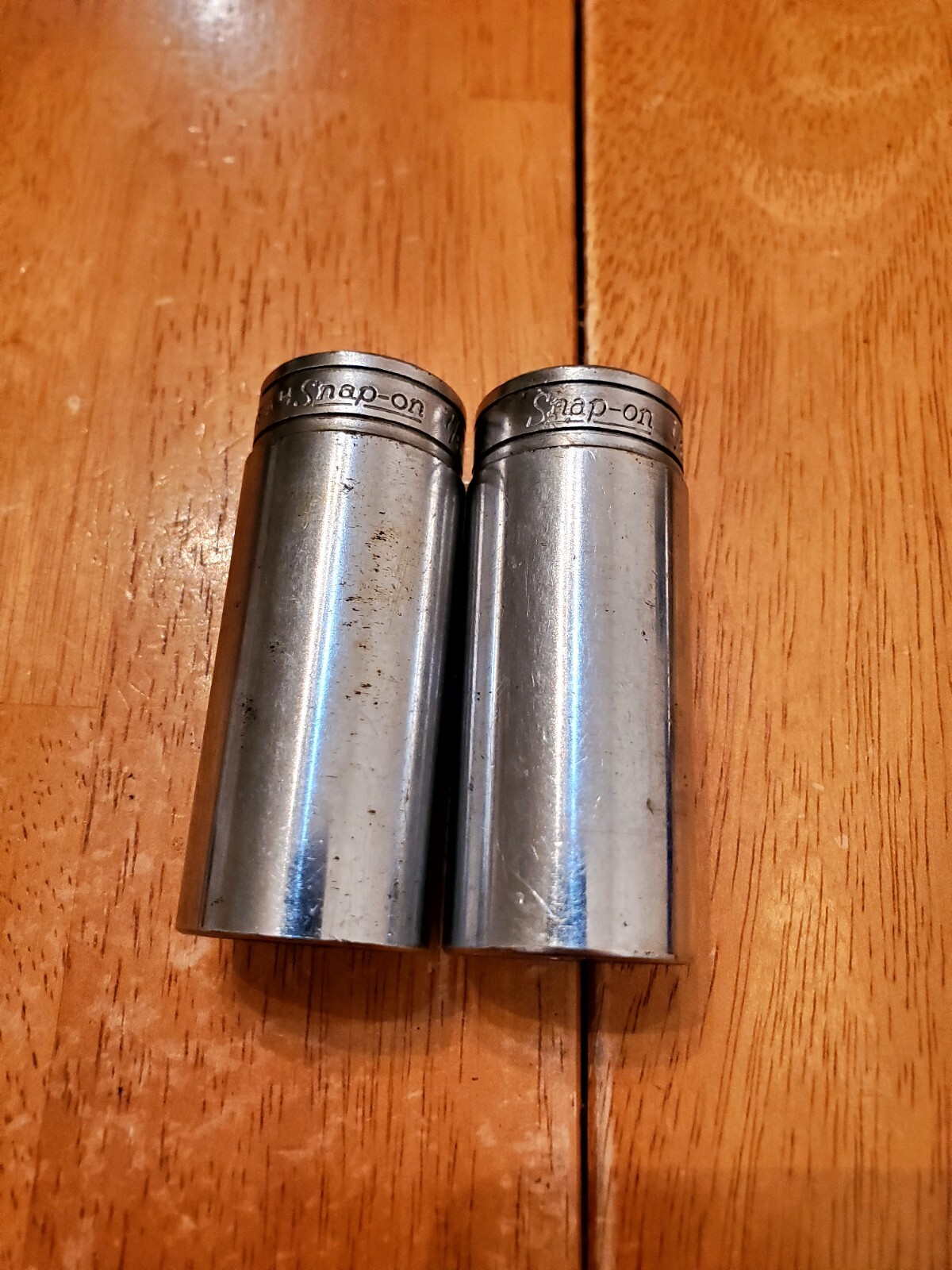 Snap On 3/8 Drive 7/8 6&12PT Deep Sockets Lot Of 2