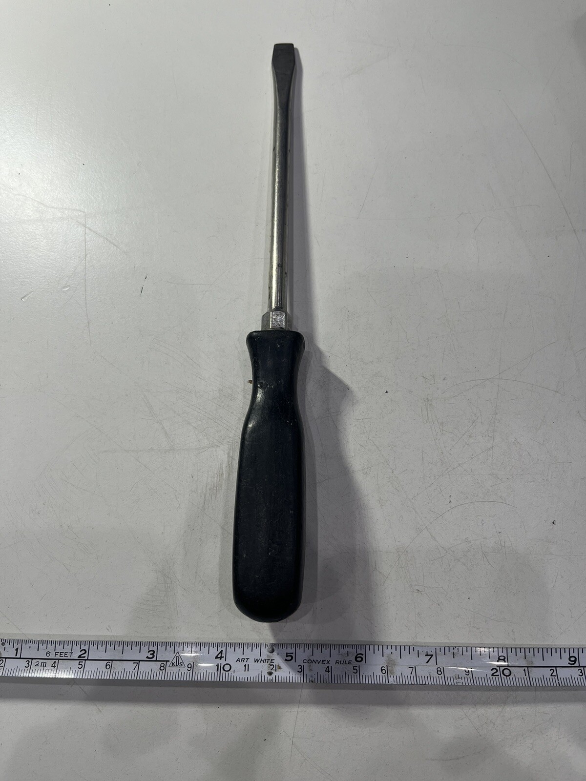 SSD6 Snap On Tools Slotted/Flat Head Long Shaft Screwdriver Heavy Duty USA Made