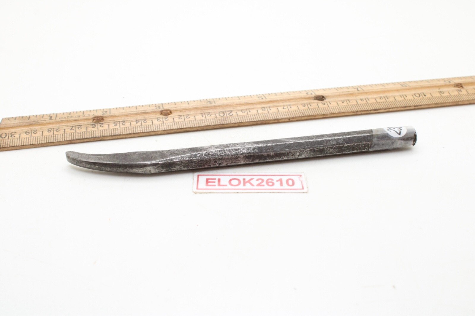 Unbranded 1/4″ Curved Tip Cold Chisel 6″ Long Hex Shank
