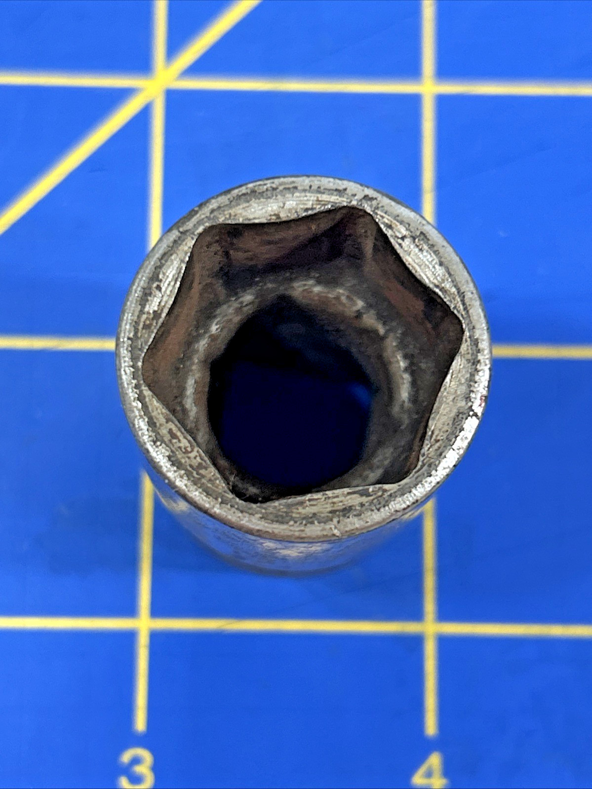 Snap-on Tools USA TW241 1/2″ Drive 3/4″ SAE 6 Point Shallow Chrome Socket