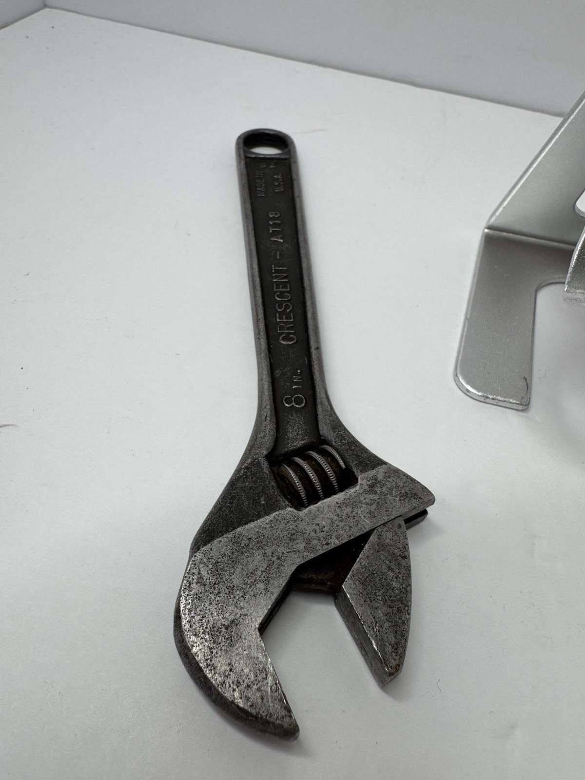 Crescent USA 8 In Adjustable Wrench 8” Jamestown NY Vintage Black Oxide AT18 #79