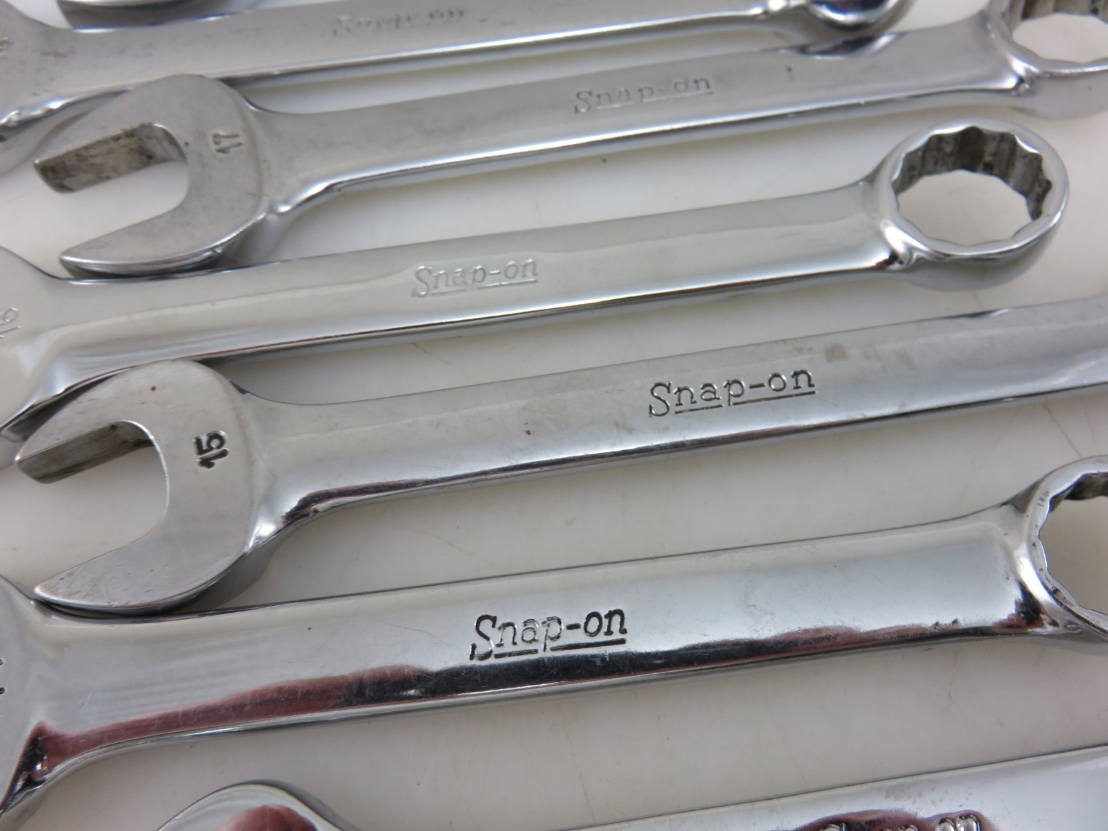 Snap-On OEXM SHORT Metric Combination Wrench 6mm-18mm 14pc Set Vintage USA