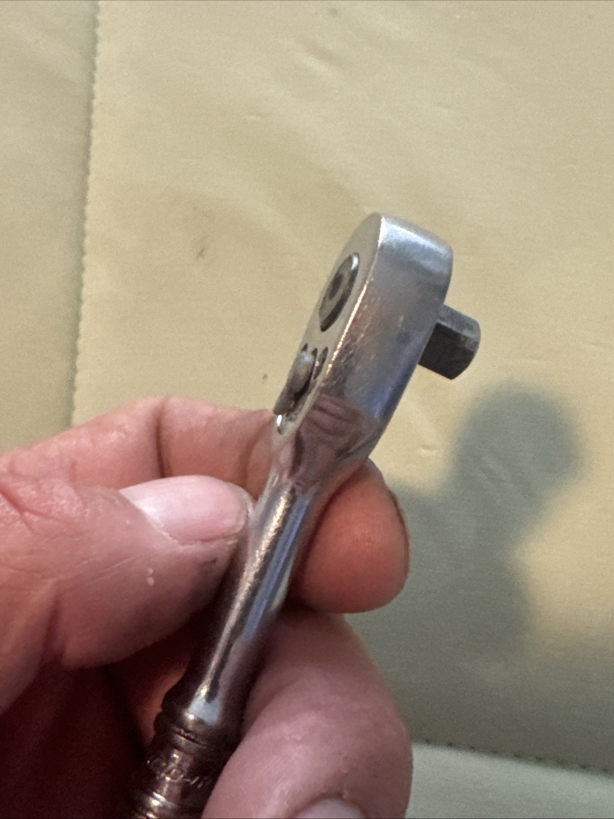 Snap On Tools 1/4″ Drive TM70C Ratchet Vintage Works VG Mechanics Tool