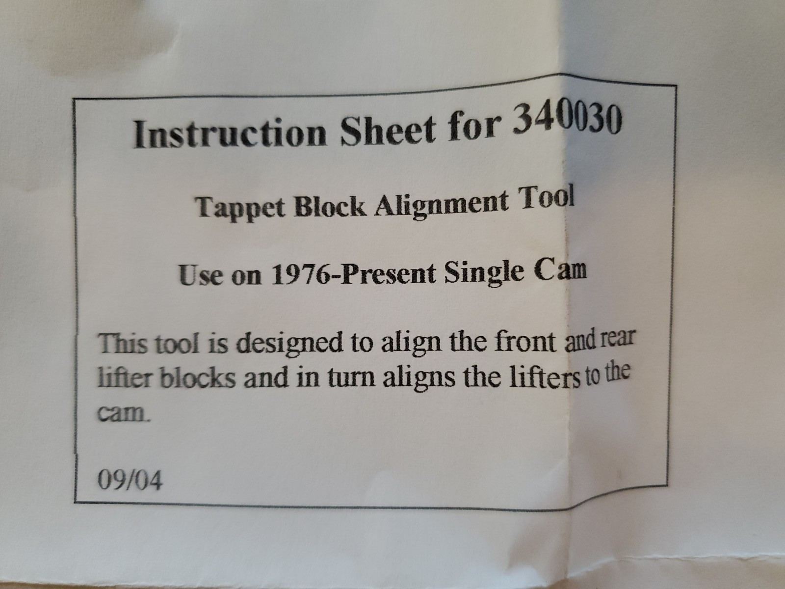 George’s Garage USA Tappet Block Alignment Screws 1976-up big-twin single cam