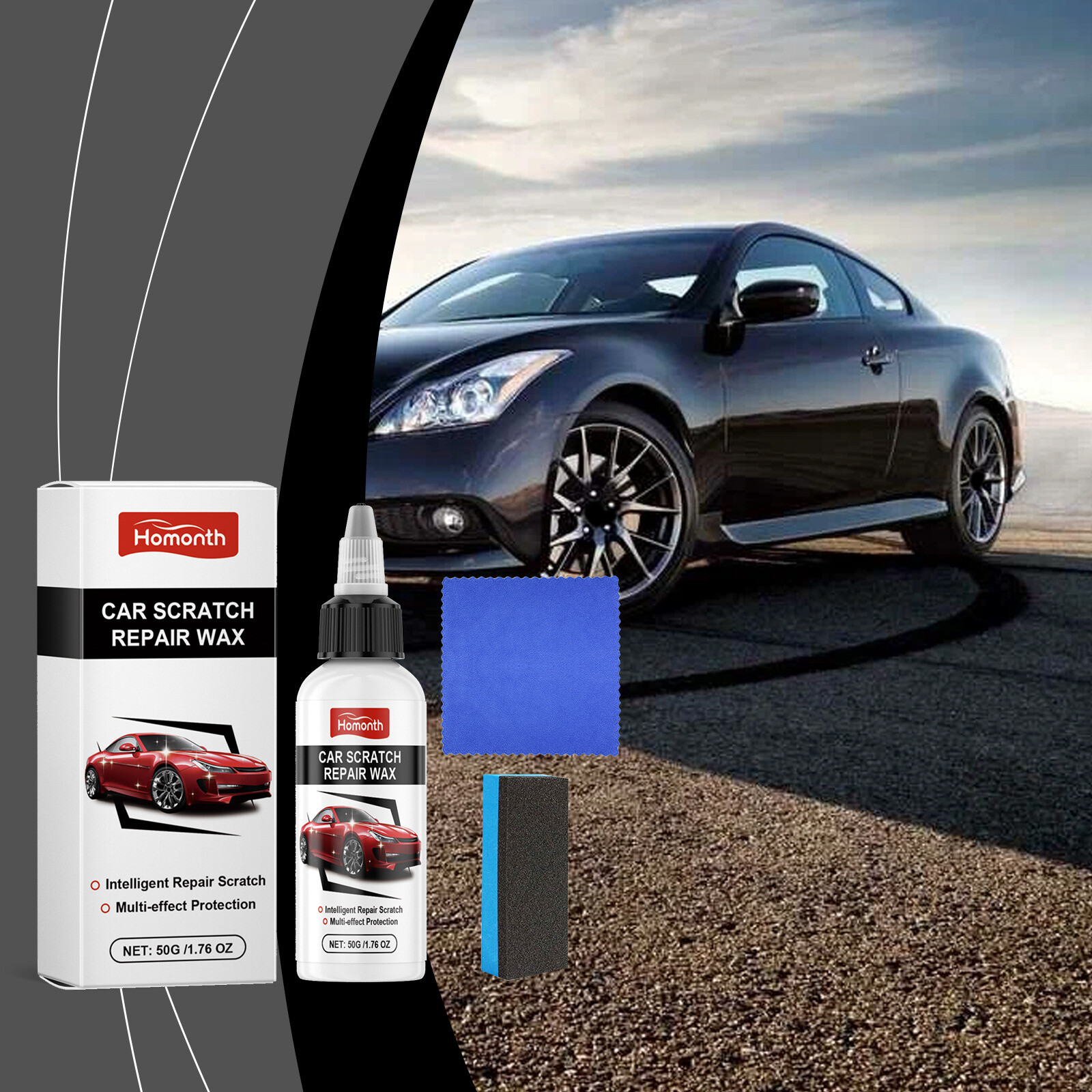 3X Auto Car Scratch Remover Kit for Scratches Repair Wax Ultimate Paint Restorer