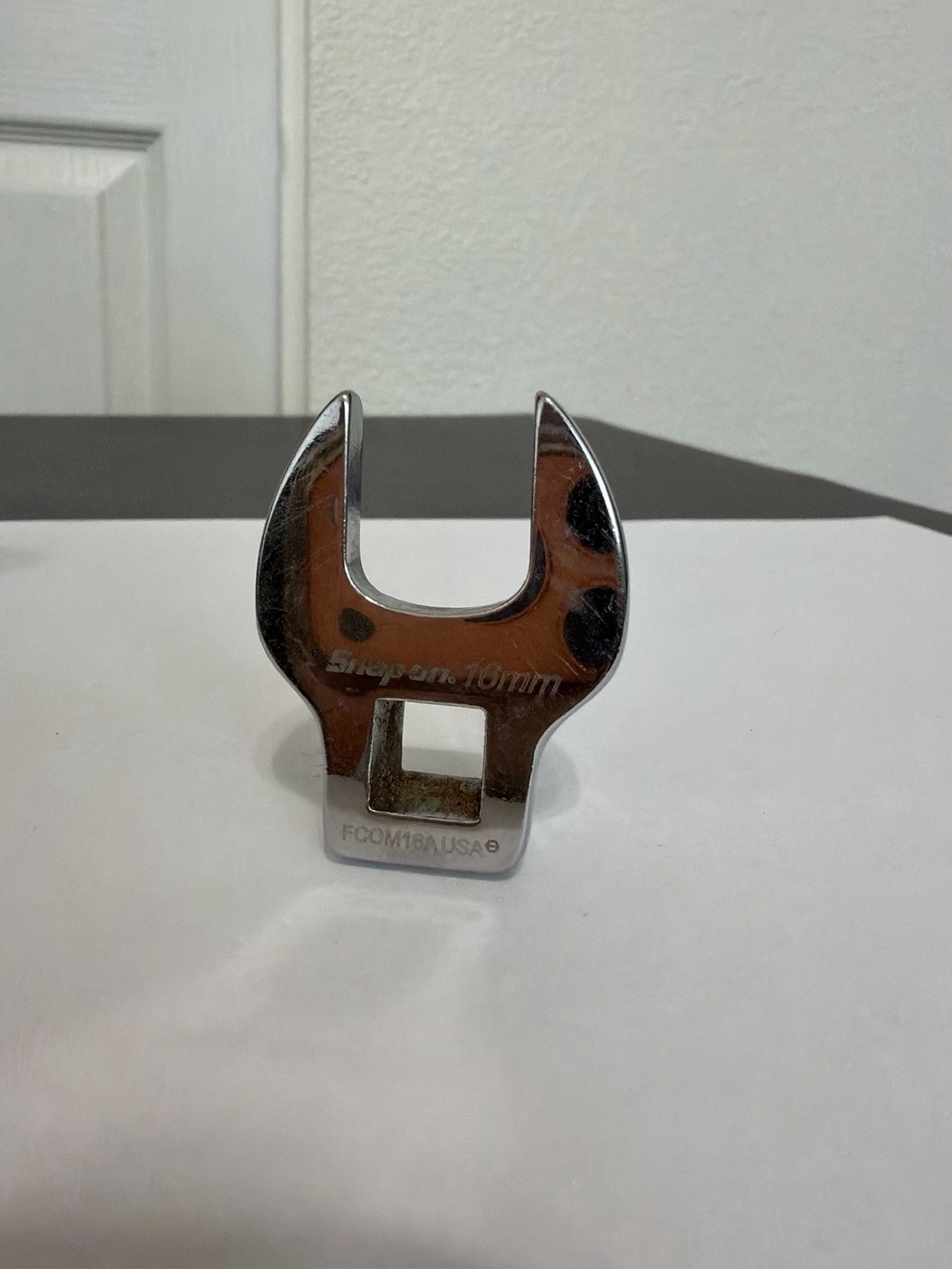 Snap On 3/8″ Drive 16MM Open End Crows Foot Socket FCOM16A