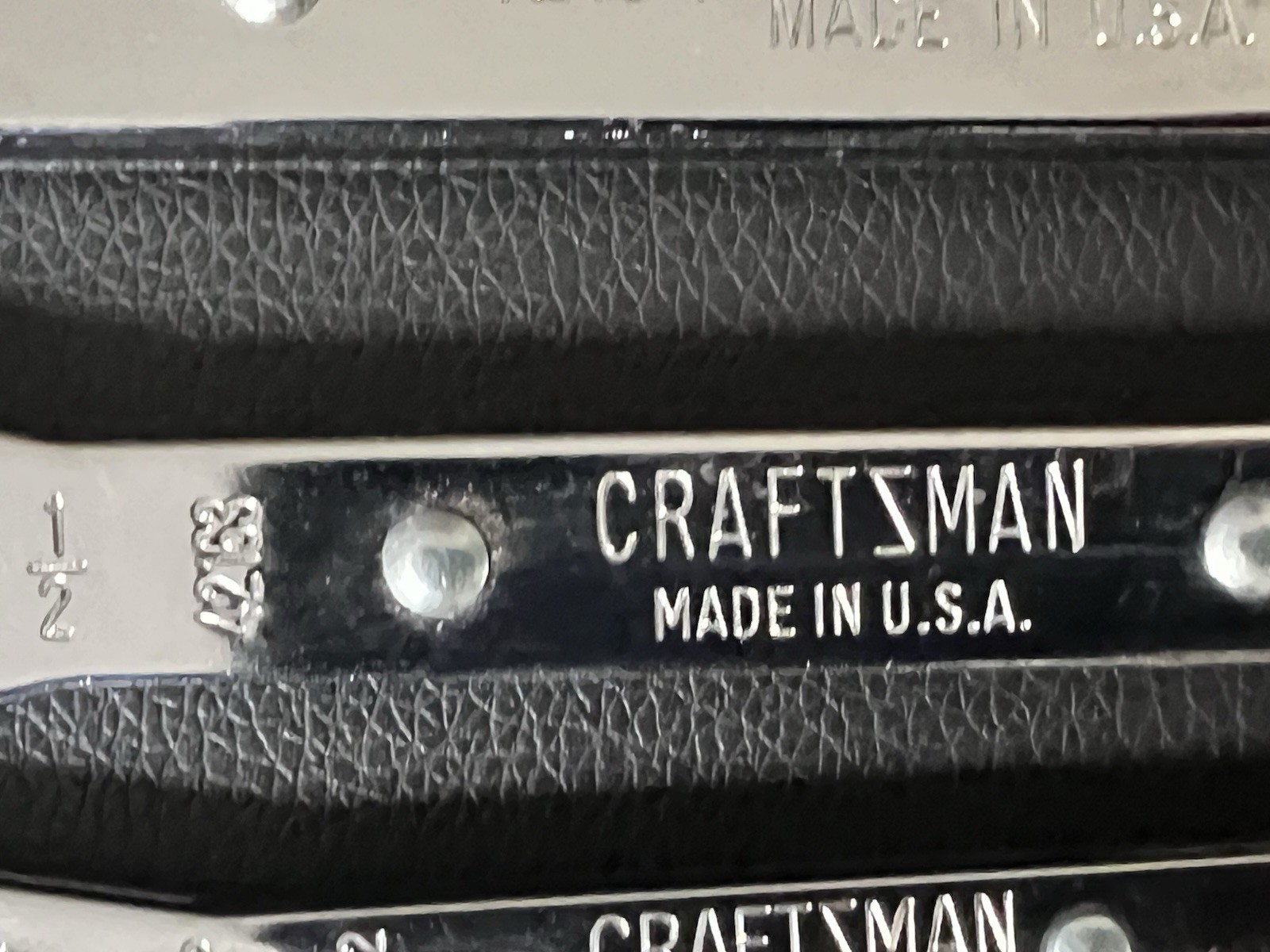 CRAFTSMAN 42160 5-Piece Flat Ratcheting Box End Set ( 10 Sizes in 5 Wrenches )
