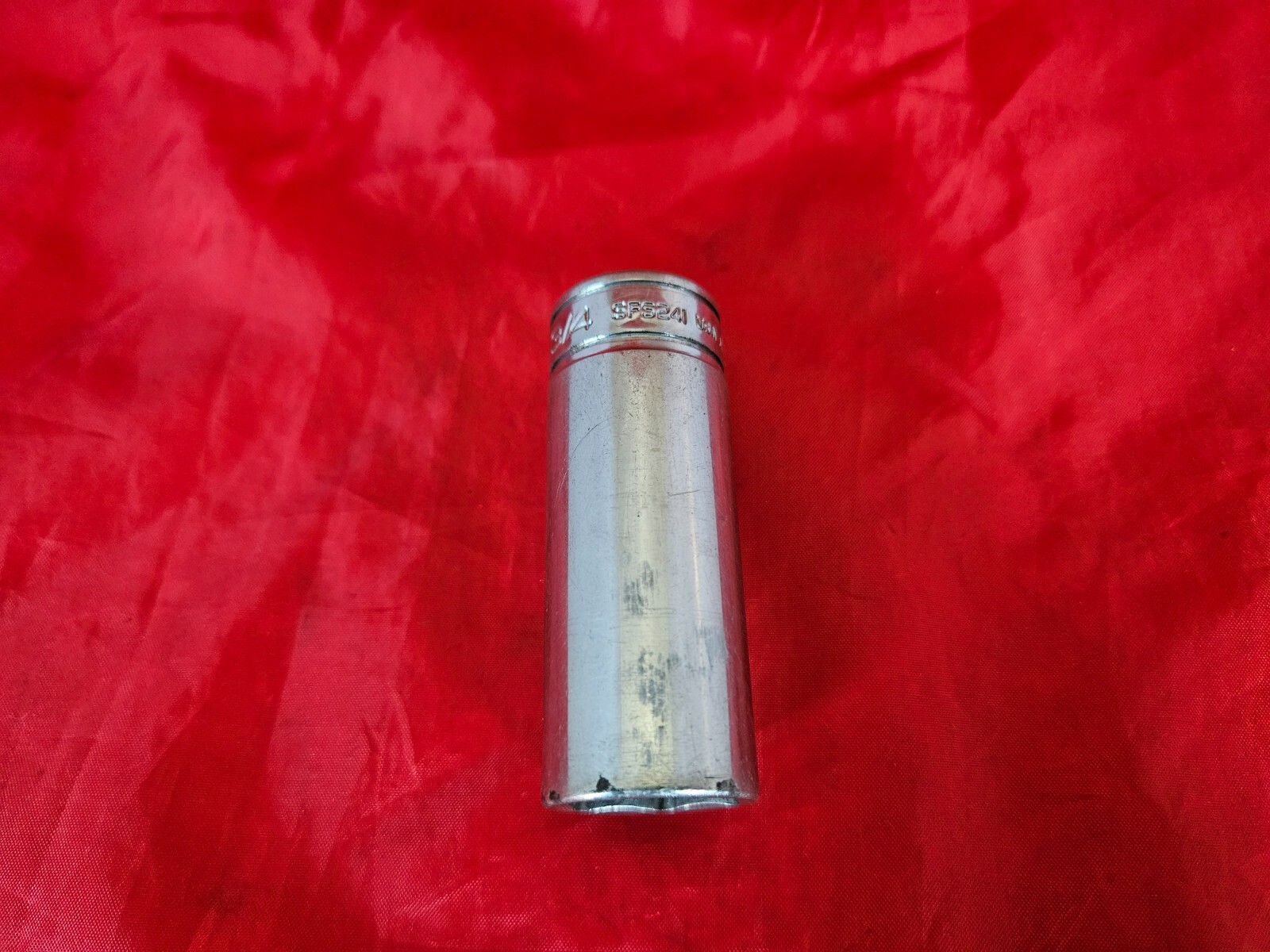 Snap-on New Logo SFS241 3/8″ Drive 3/4″ 6 Point Deep Socket USA SAE R3