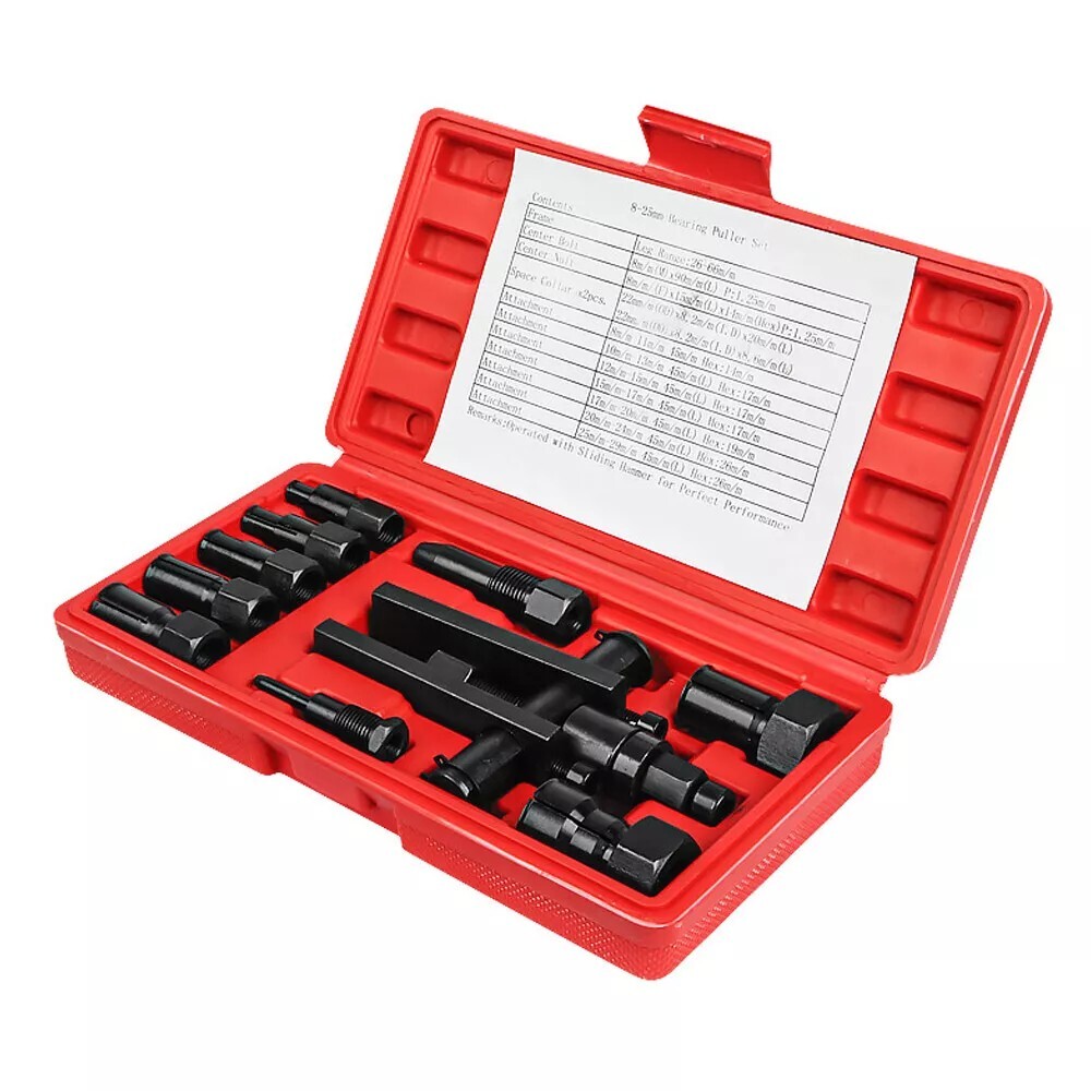 Motorcycle Bearing Puller Kit 8-25MM Motorcycle Inner Bearing Disassembly Tools